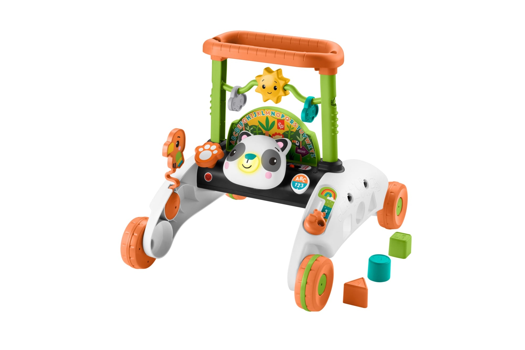 2-Sided Steady Speed Panda Walker Baby Learning Toy | Mattel