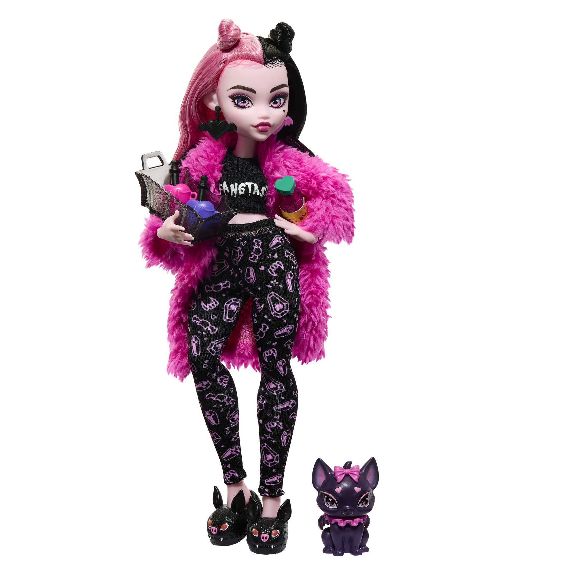 Monster High Soirée Cris-jama Draculaura, poupée et accessoires | Mattel