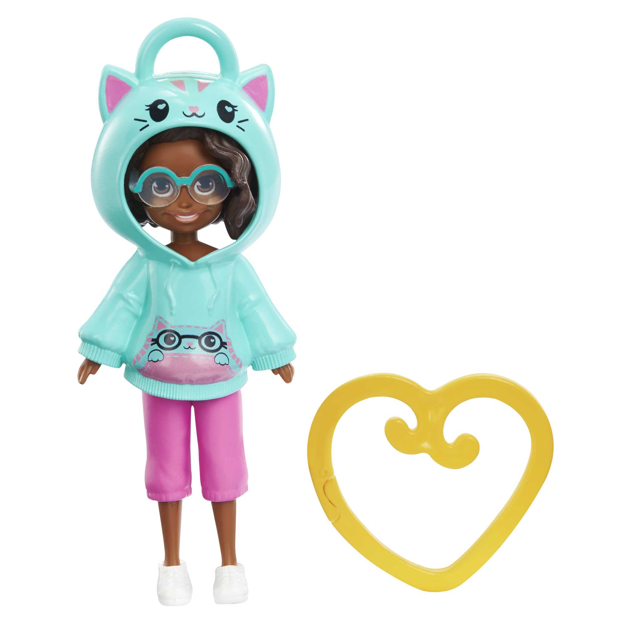 Polly Pocket Boneca Amigos na moda Shani Gato