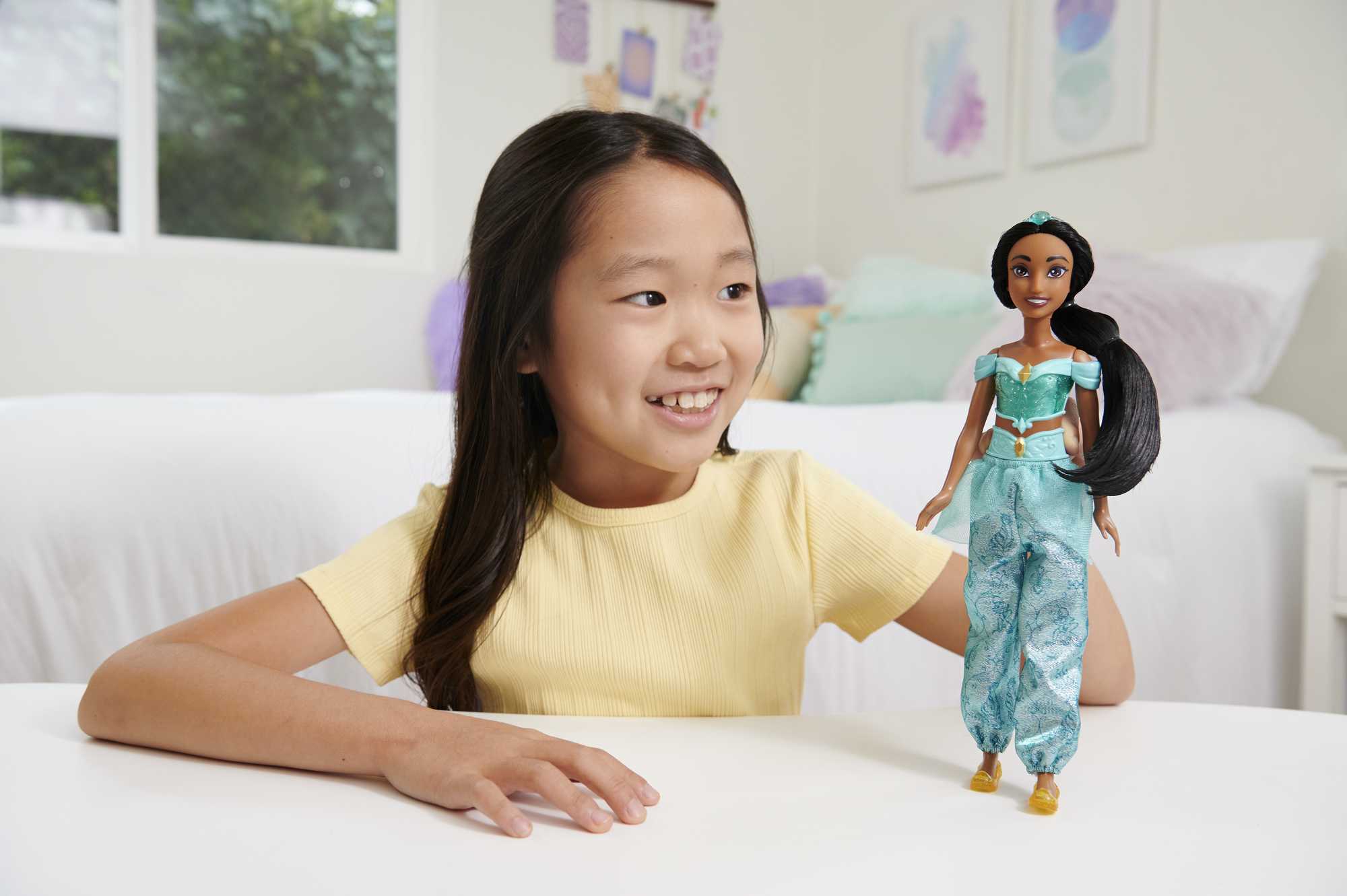 Disney-Princesses Disney-Jasmine-Poupée, Habillage et Accessoires