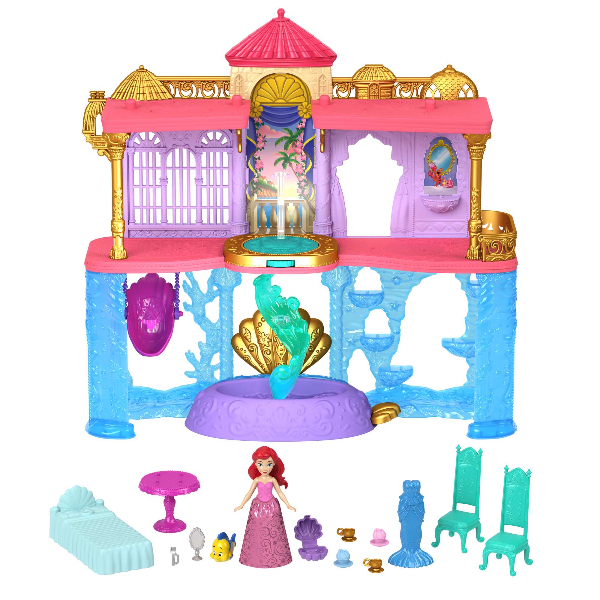 Disney Princess Toys, Ariel’s Stacking Castle, Gifts For Kids