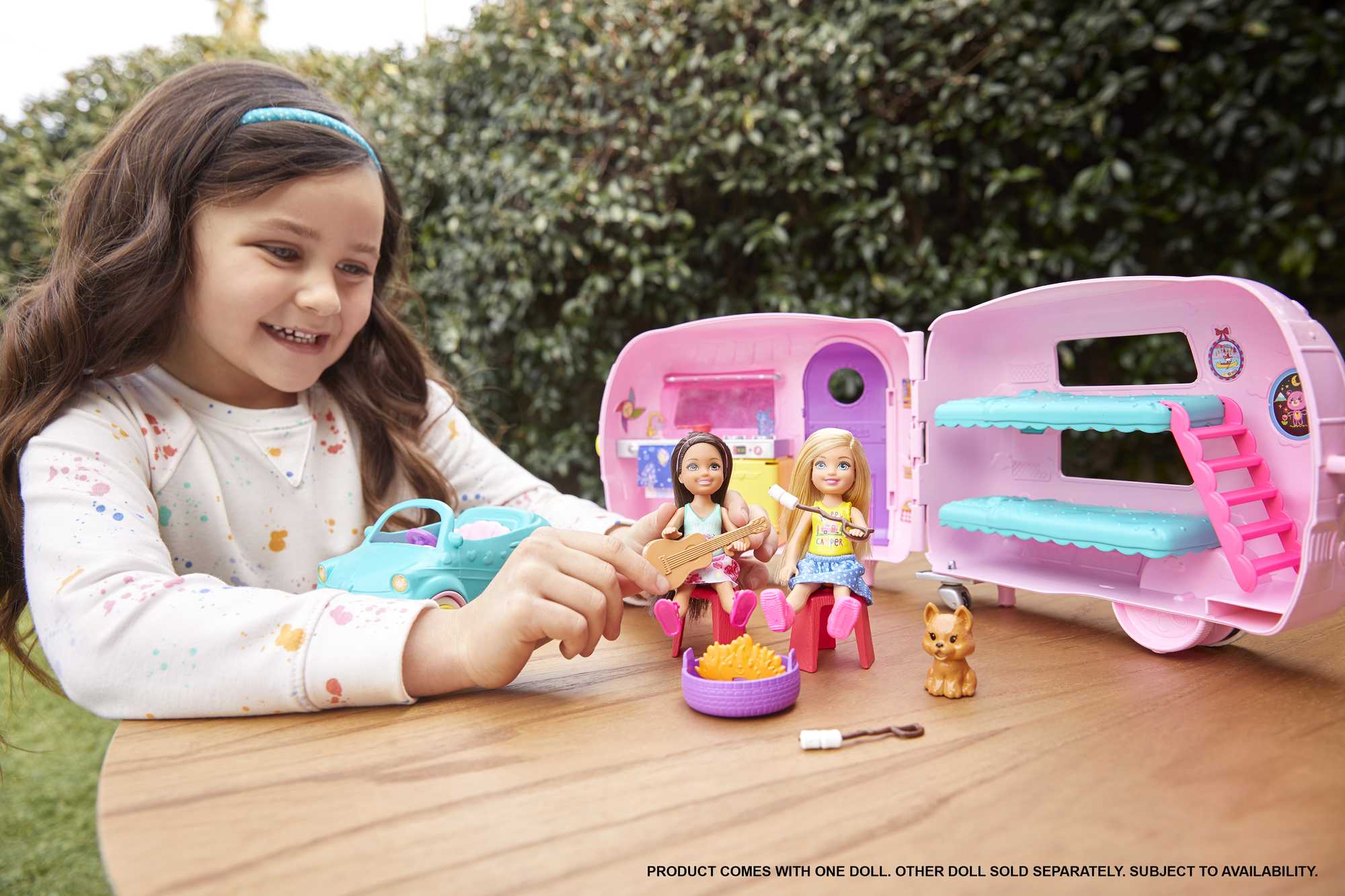 Barbie chelsea caravan hotsell