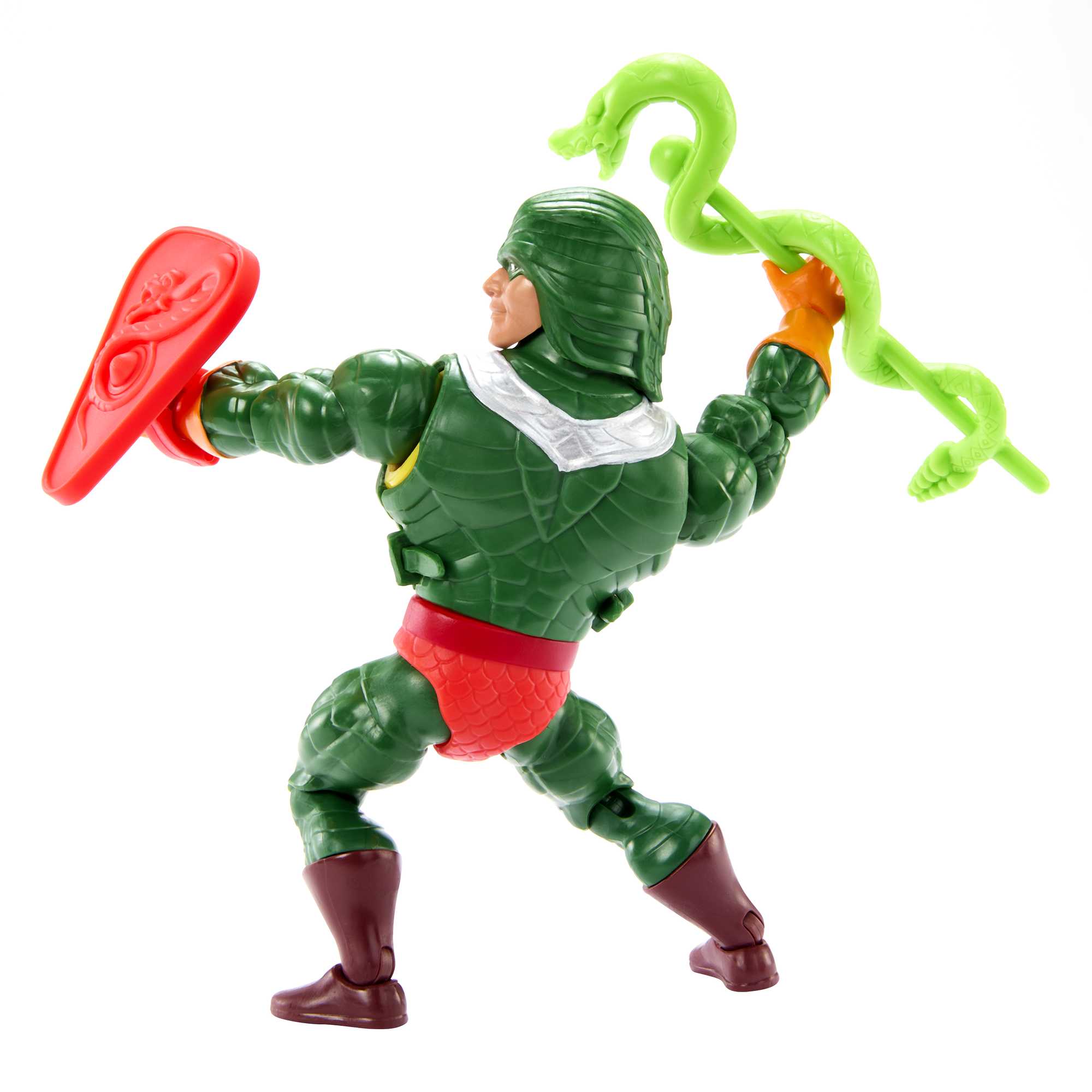 Masters of the Universe Origins Figura de Ação Deluxe King Hiss 5.5" com acessórios