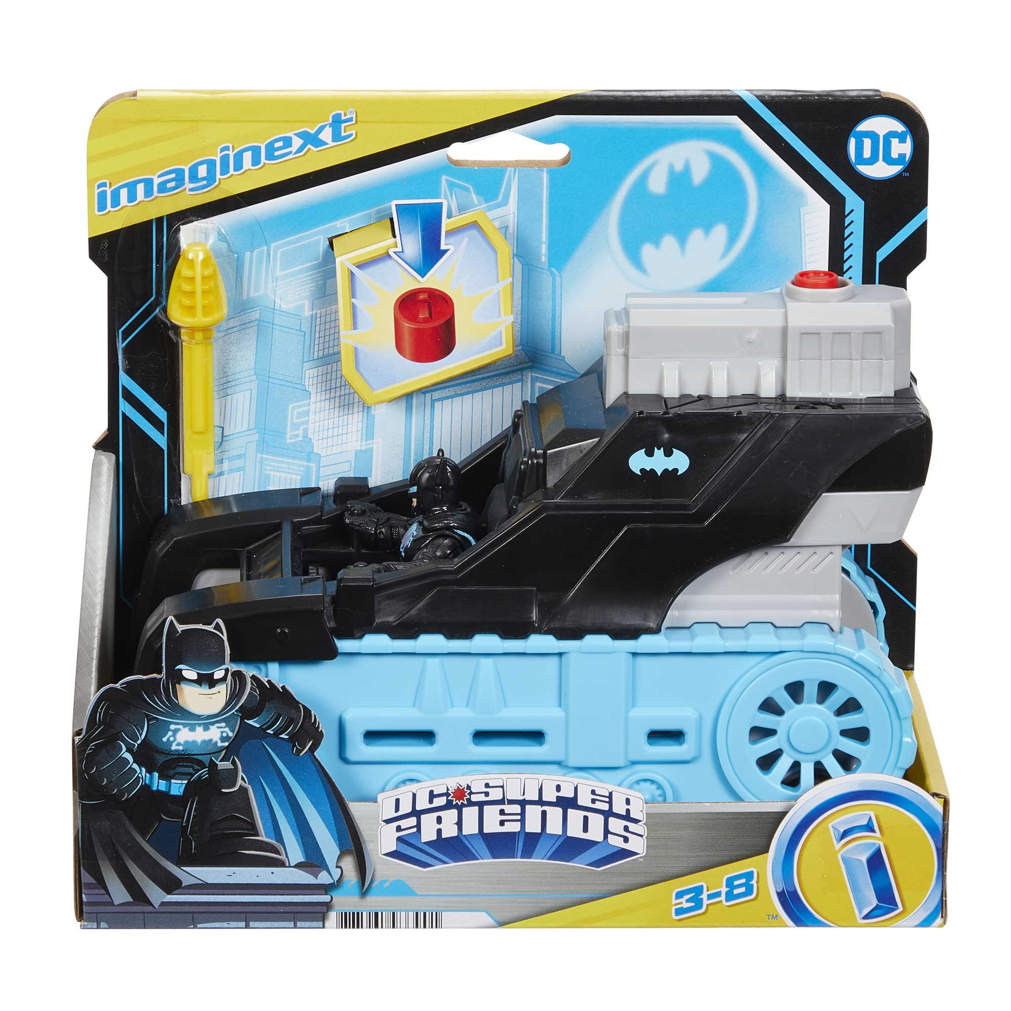 Imaginext DC Super Friends Veículo de Brinquedo O Tanque de Batman