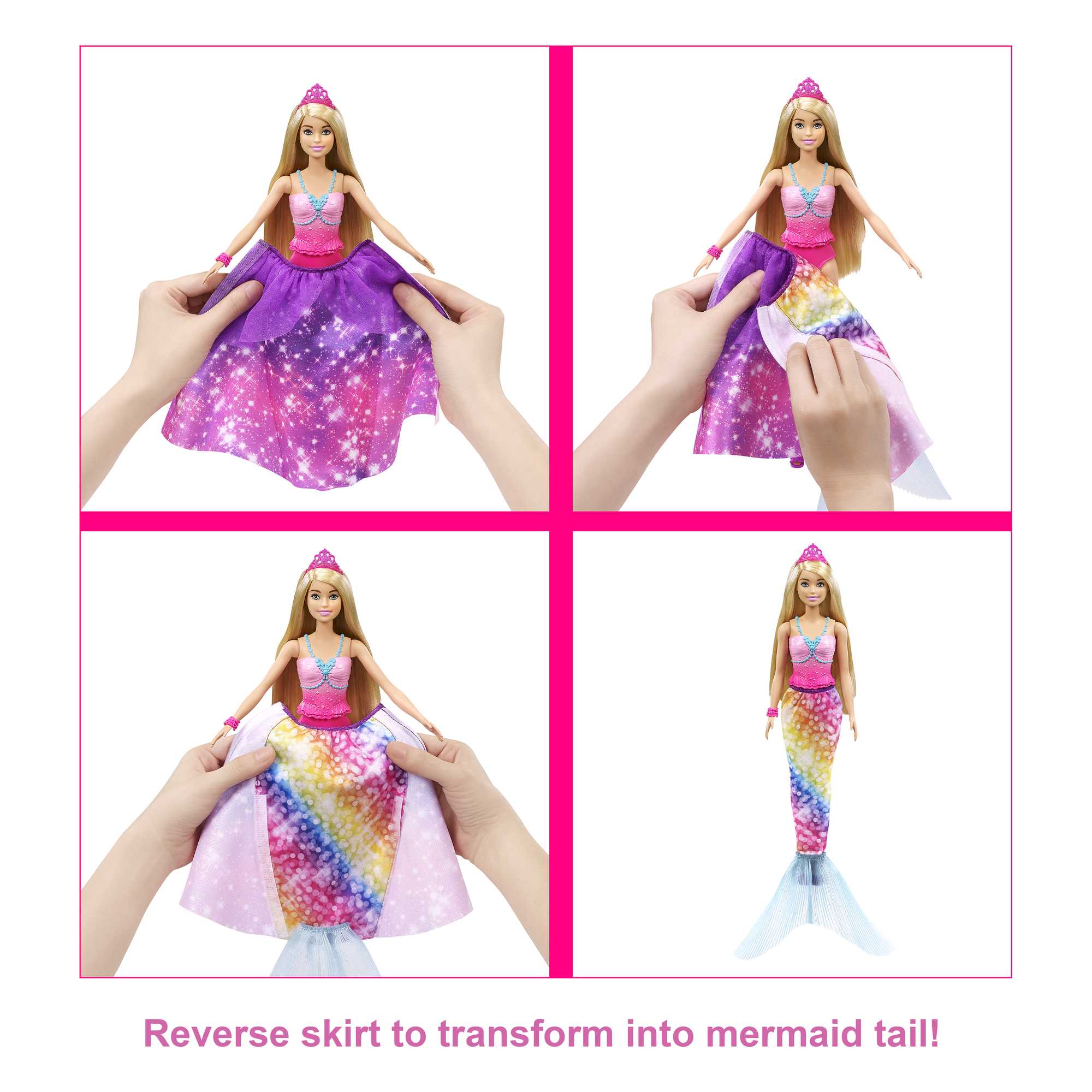Barbie Dreamtopia 2-In-1 Royal Doll