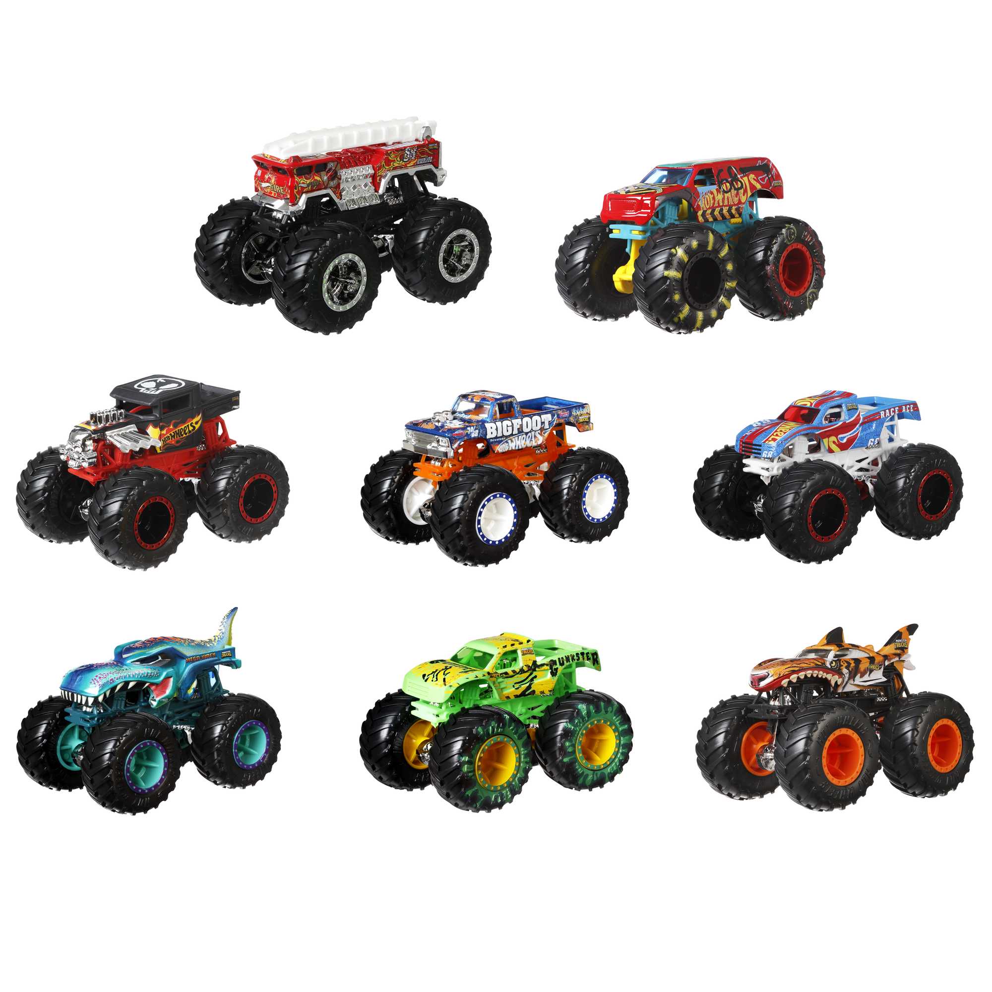 Hot Wheels Monster Trucks Epic Loop Challenge Play Set Includes Monster  Truck And 1:64 Scale Hot Wheels Car Ages 3 And Older