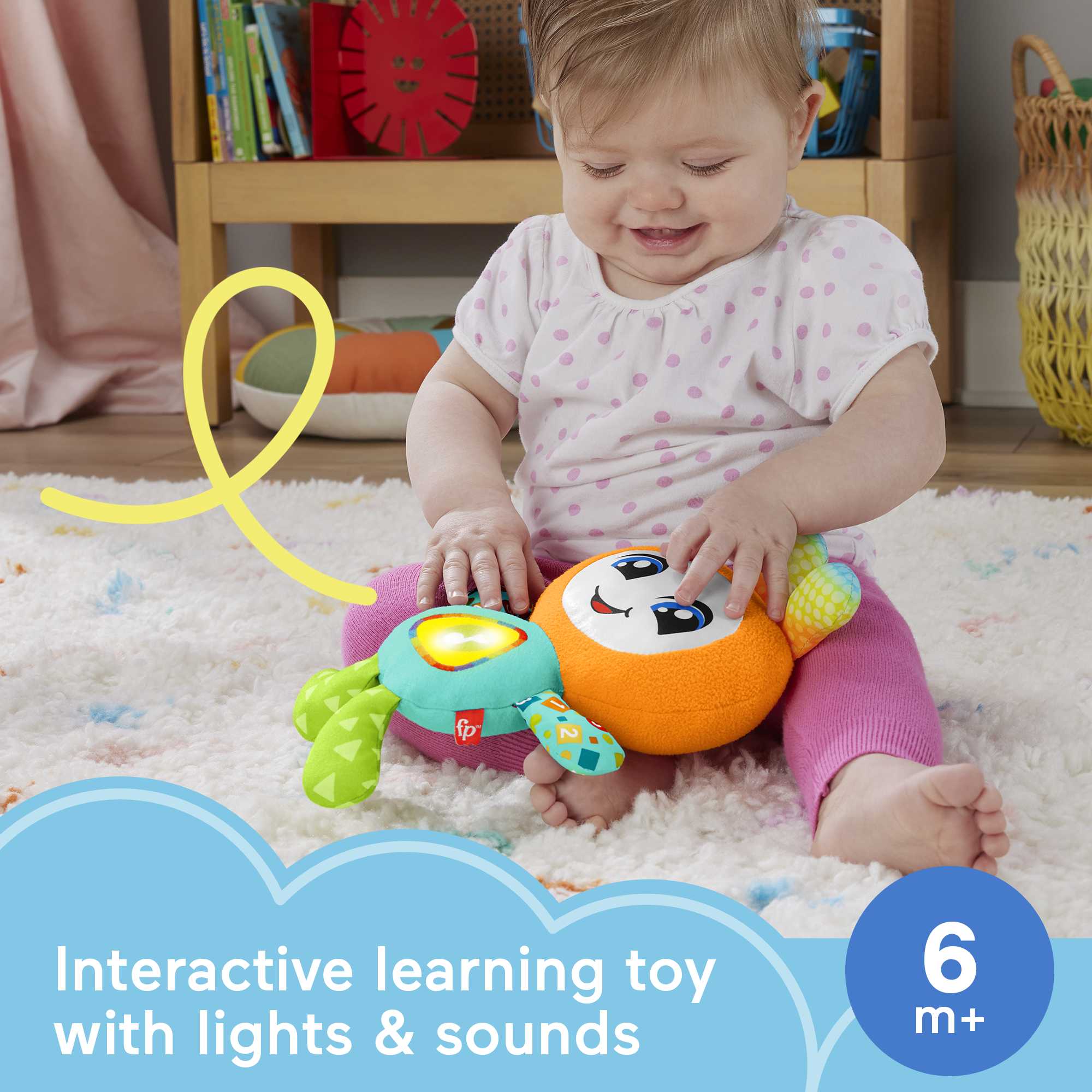 Fisher-Price Baby Toddler & Preschool Toy 4-In-1 Learning Bot With Music  Lights & Smart Stages Content For Ages 6+ Months