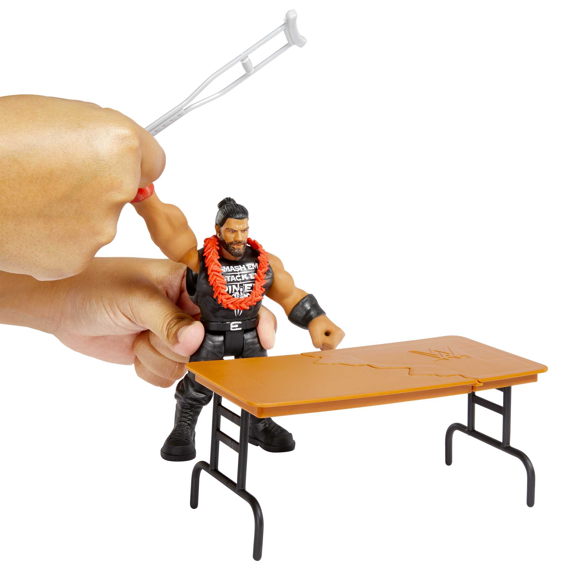 WWE Bend ‘n Bash Figurines Articulées de Luxe Assort., 13,97 Cm