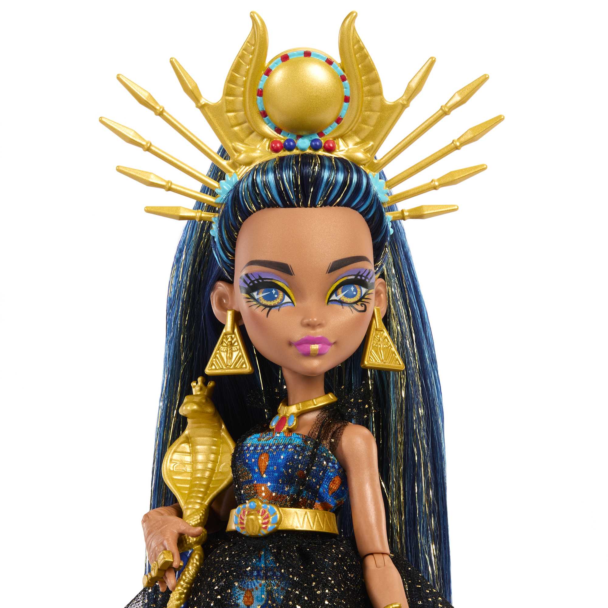 Monster High Cleo De Nile Doll In Monster Ball Party Dress With Accessories