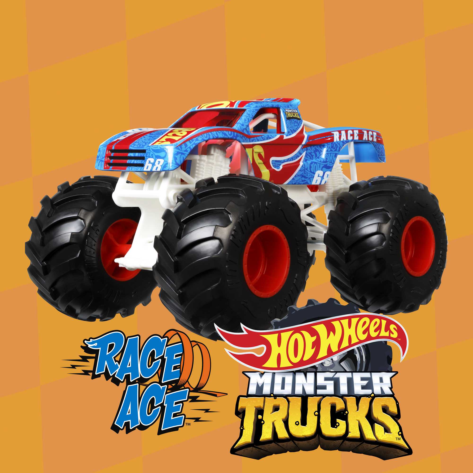 Hot Wheels Monster Trucks 1:24 Race Ace | Mattel