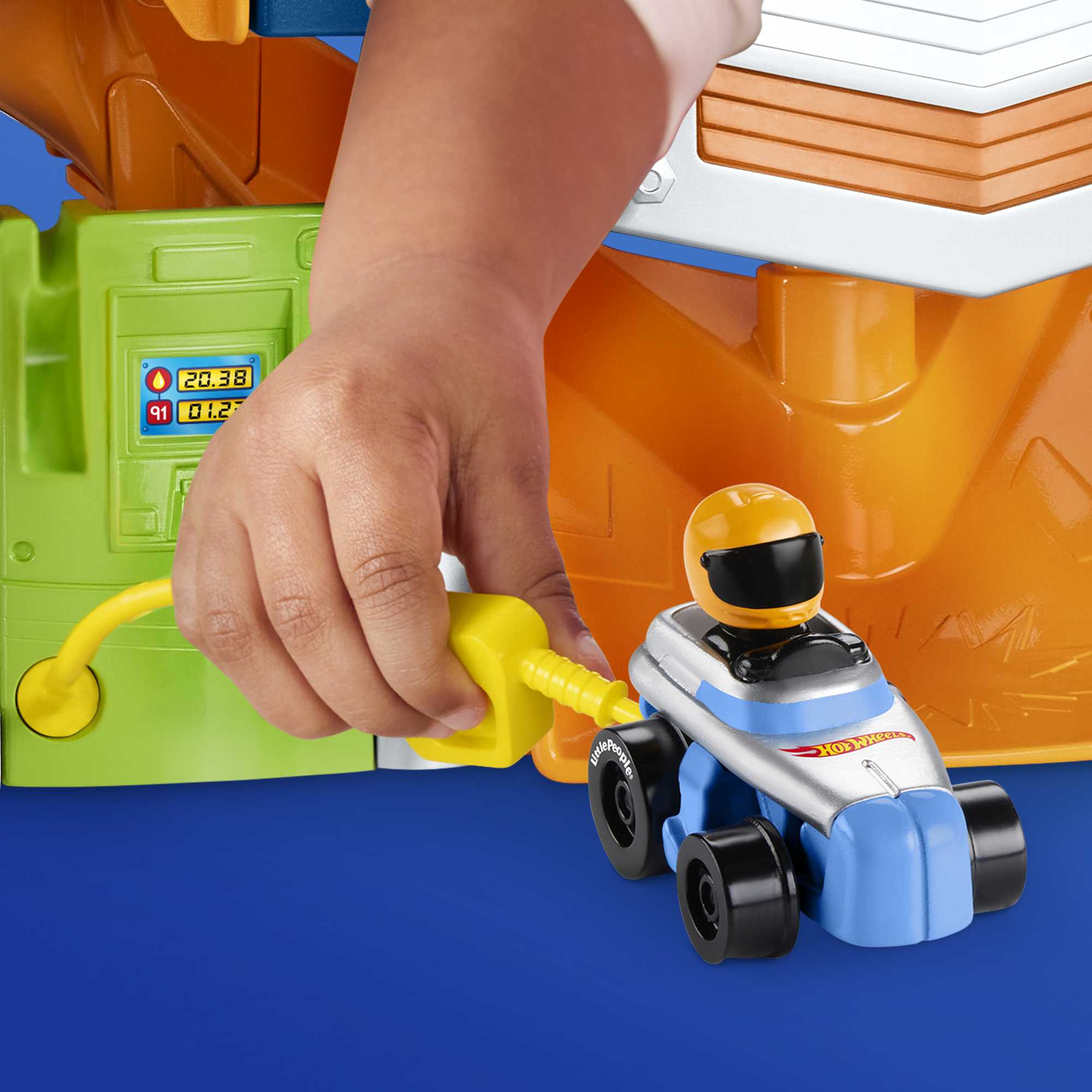 Fisher-Price HW Little People Coffret Piste Course à Emporter