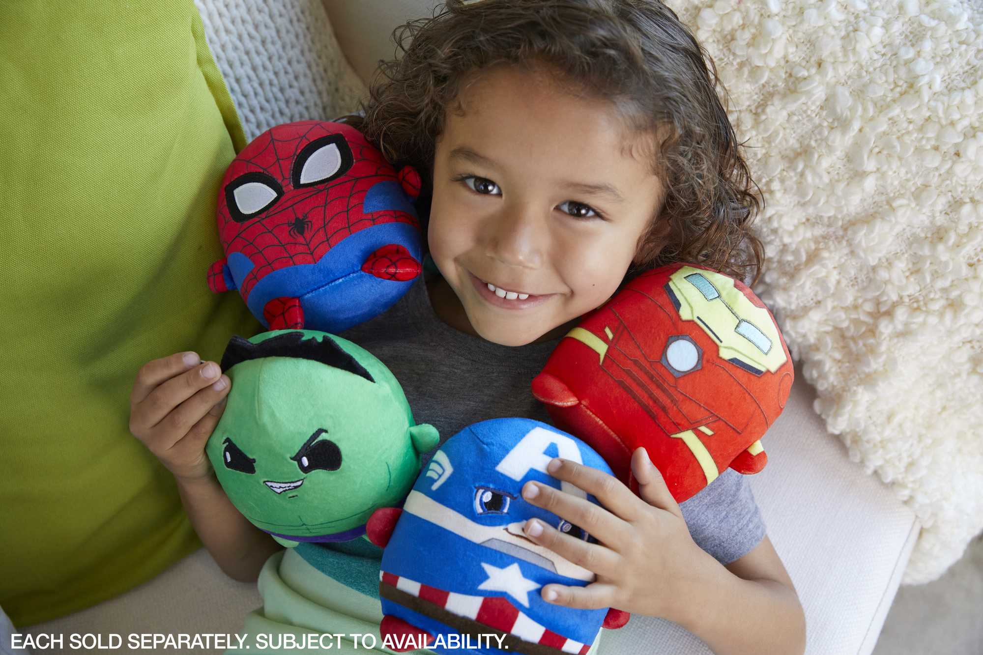 Marvel Cuutopia 5-In Spider-Man Plush Character, Soft Rounded Pillow Doll For 3 Years & Up