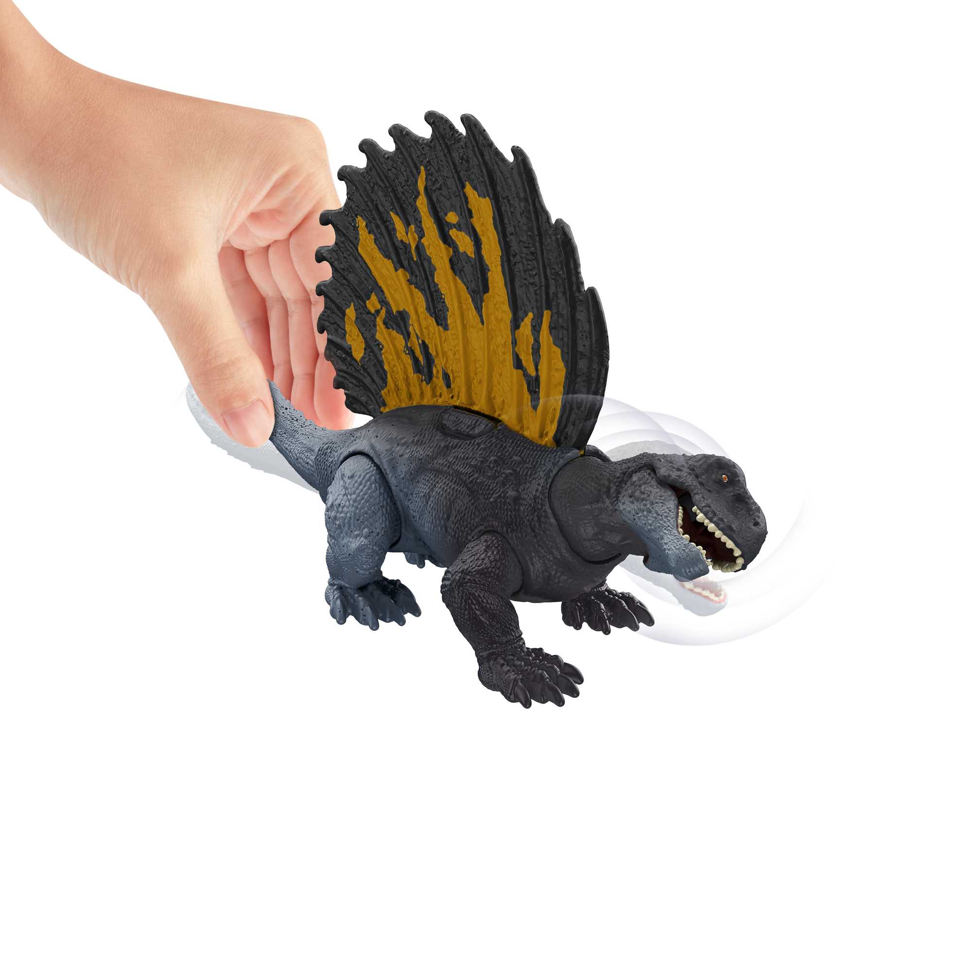 Jurassic World Dinosaurio de Juguete Edaphosaurus Mordida de Ataque