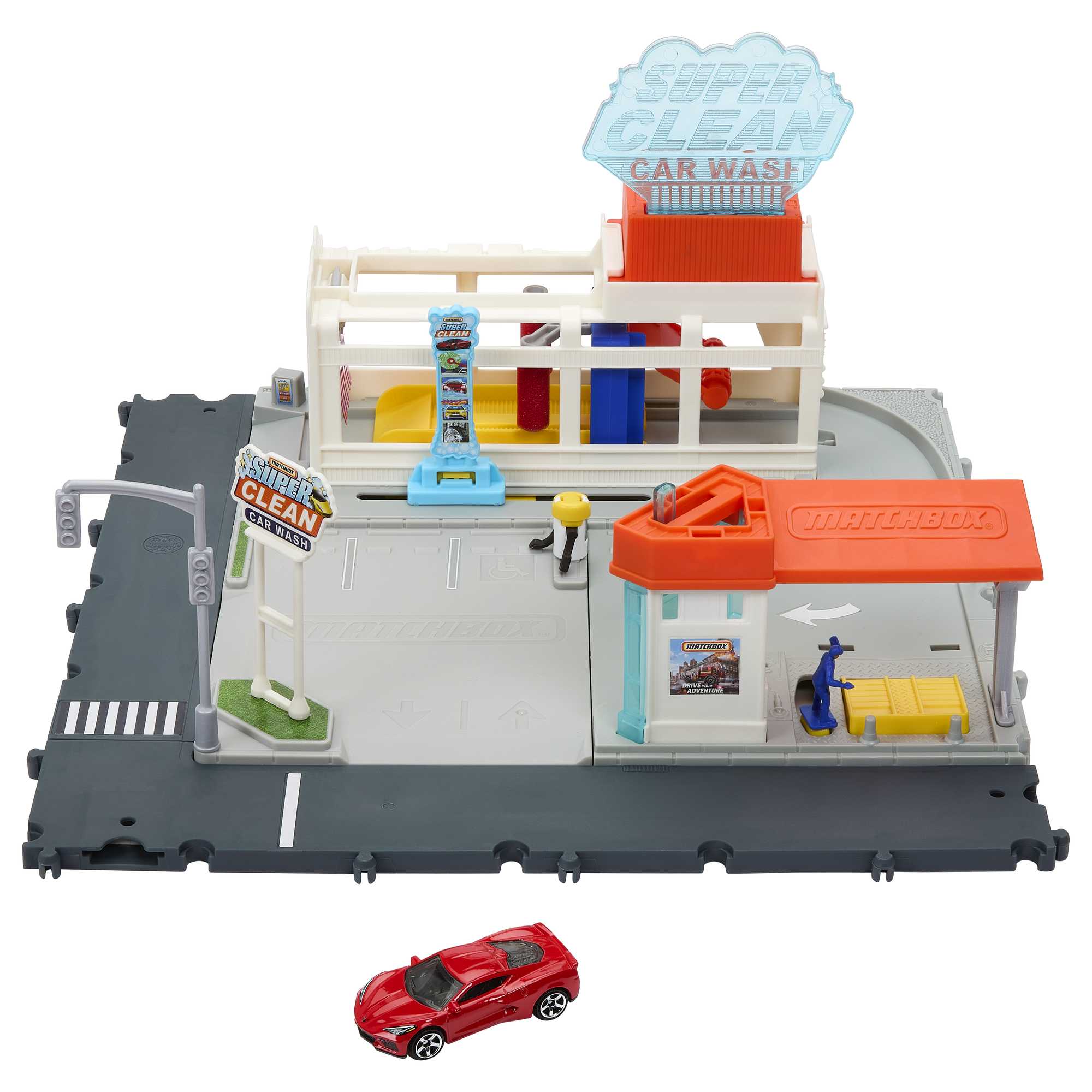 Matchbox Set de Juego Playset de Acción Super Autolavado