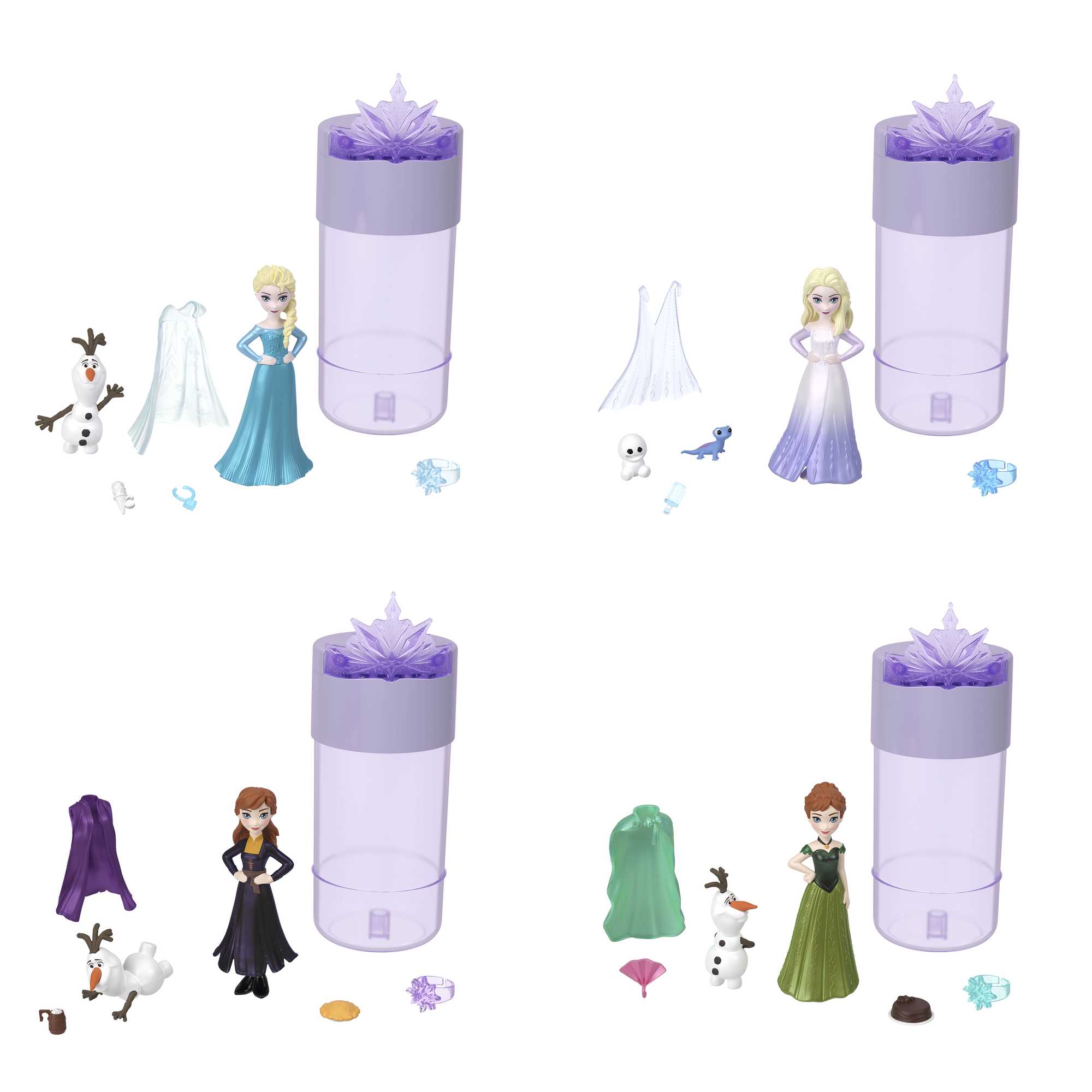 Disney Frozen Boneca Snow Color Reveal Surpresa Tema
Coroação