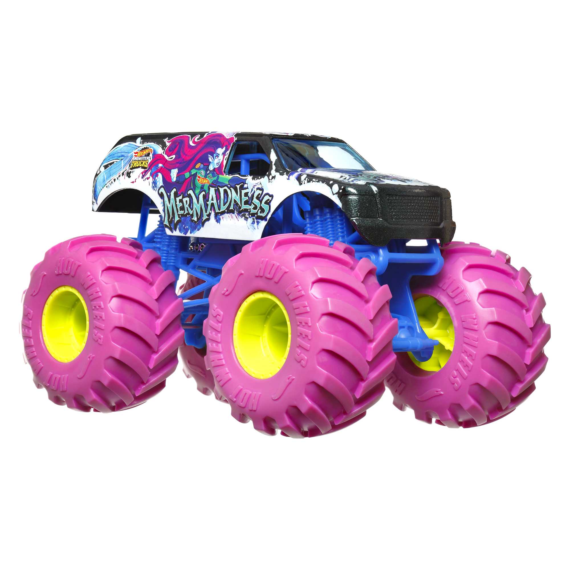 Pista Monster Trucks Pneus De Acrobacia - Hot Wheels - Mattel, Rosa