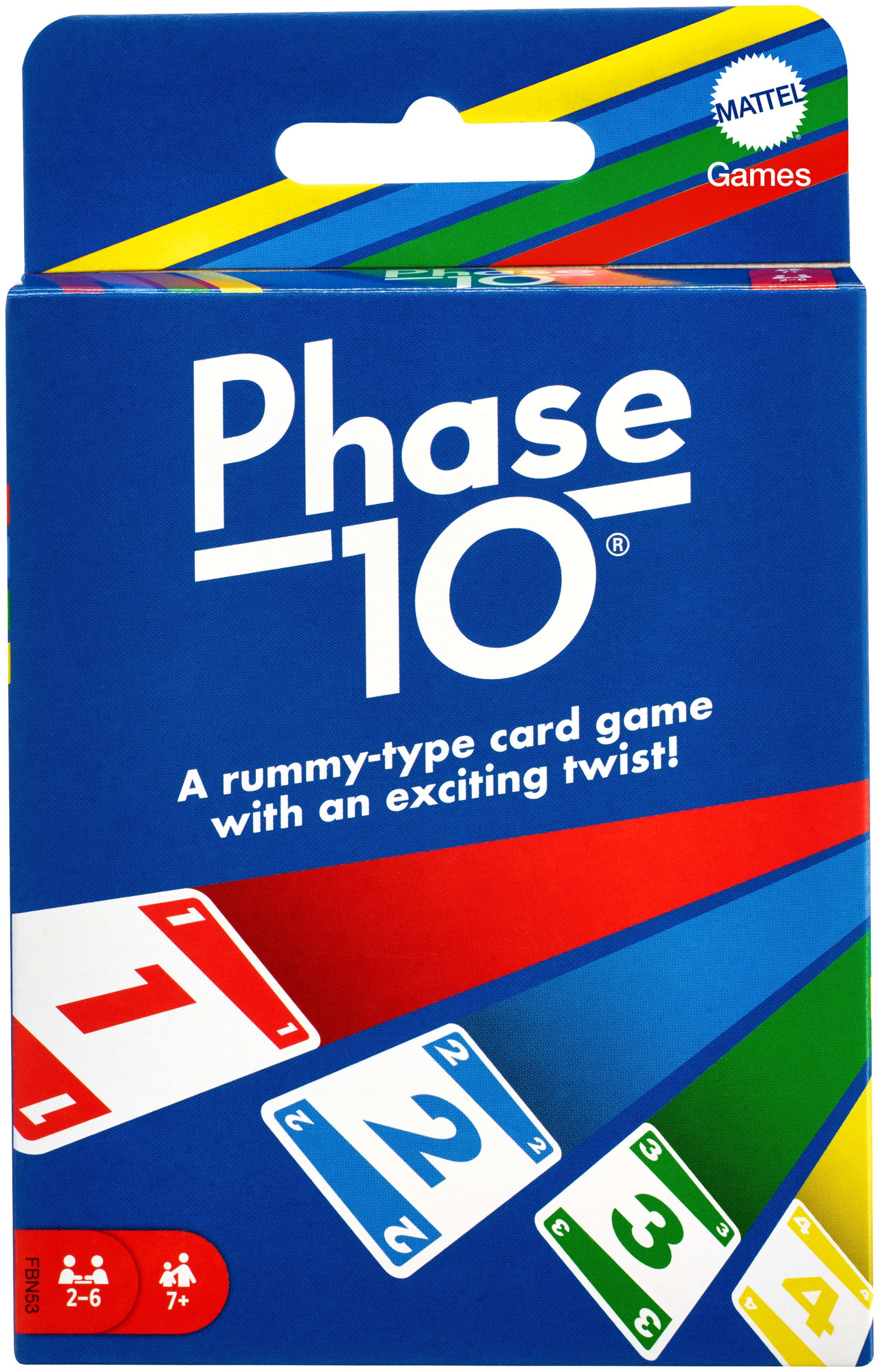 Mattel Games FPW38 Phase 10 Card Game (Packaging May Vary)