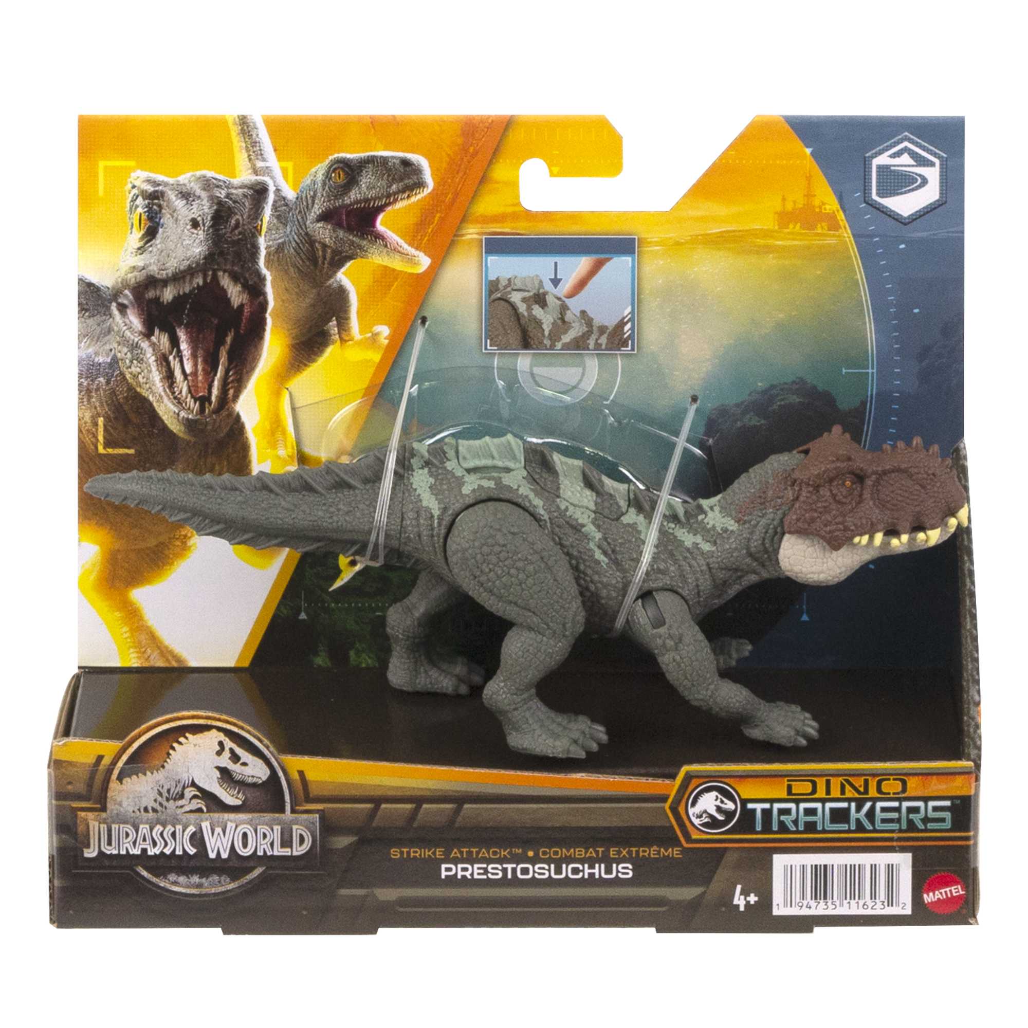 Jurassic World Dinossauro de Brinquedo Prestosuchus Mordida de Ataque