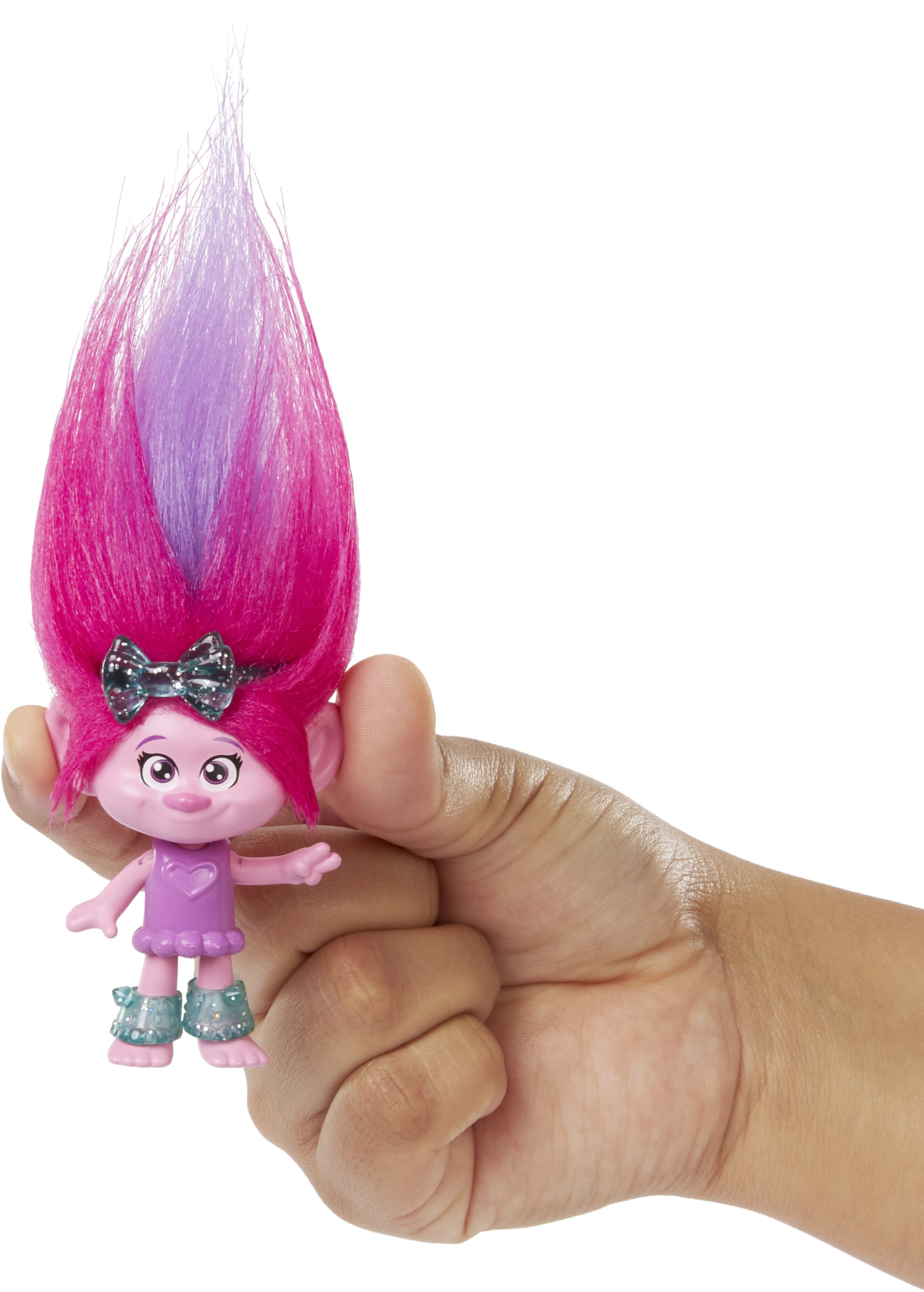 Dreamworks Trolls Band Together Petite Poupée Hair Pops Poppy