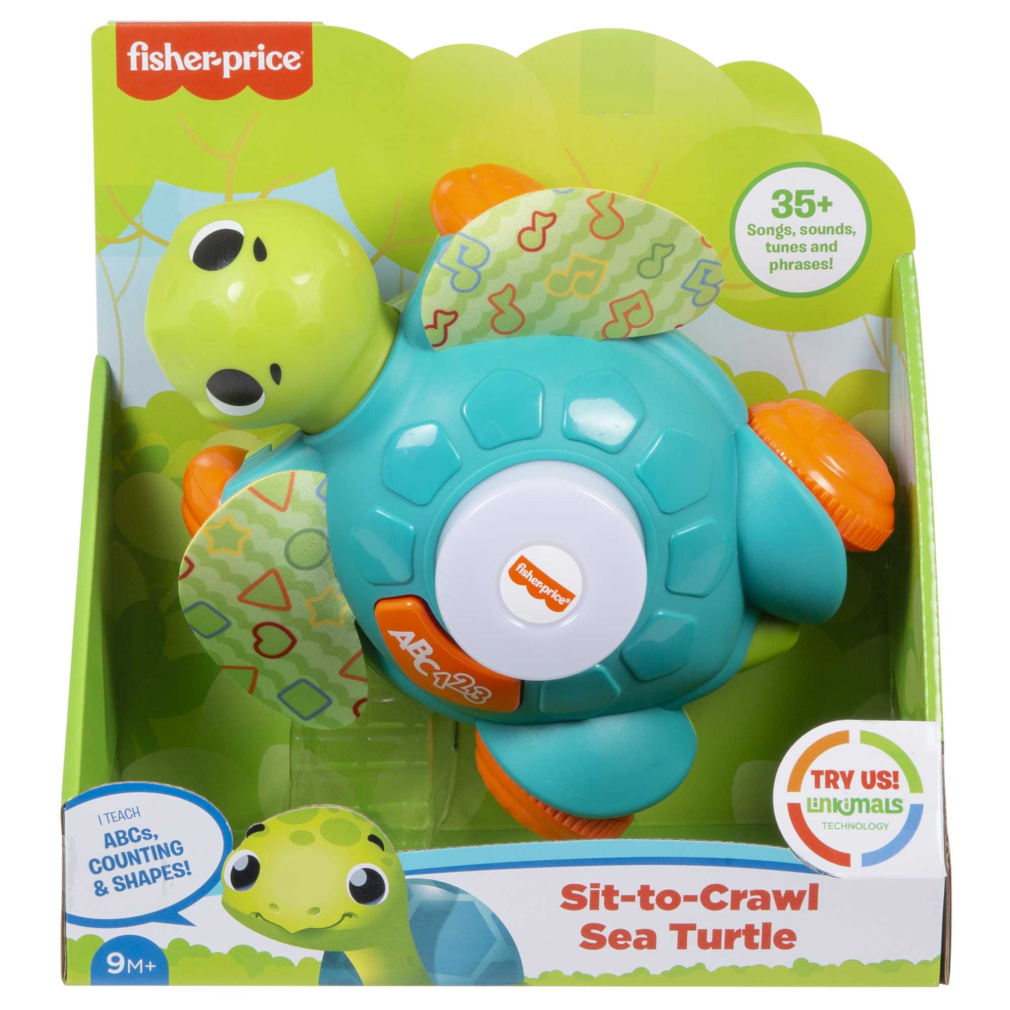 Fisher-Price Linkimals Manu La Tortue - Version Française