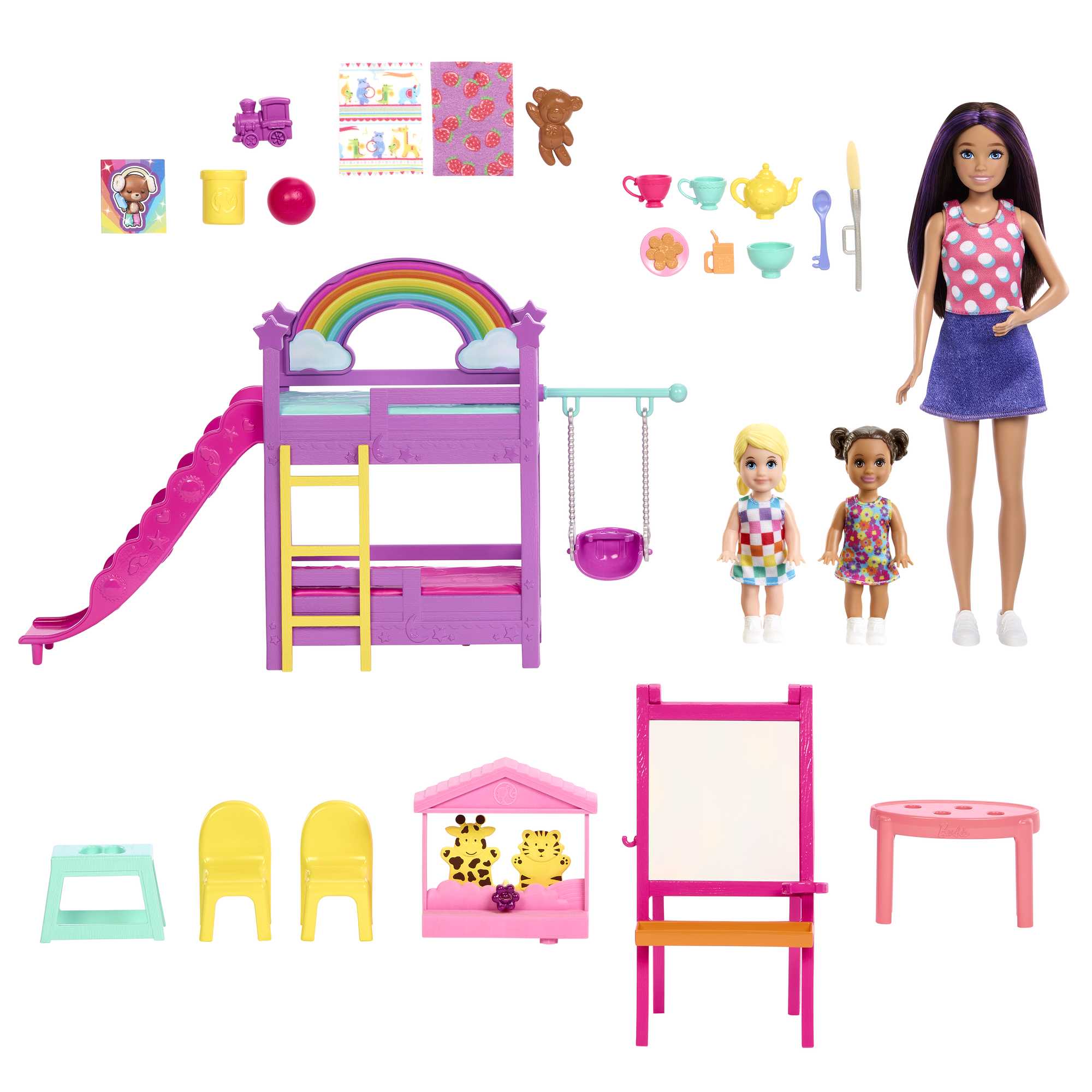 Ensemble skipper baby-sitter violet Mattel | La Redoute Ensemble skipper baby-sitter violet Mattel | La Redoute