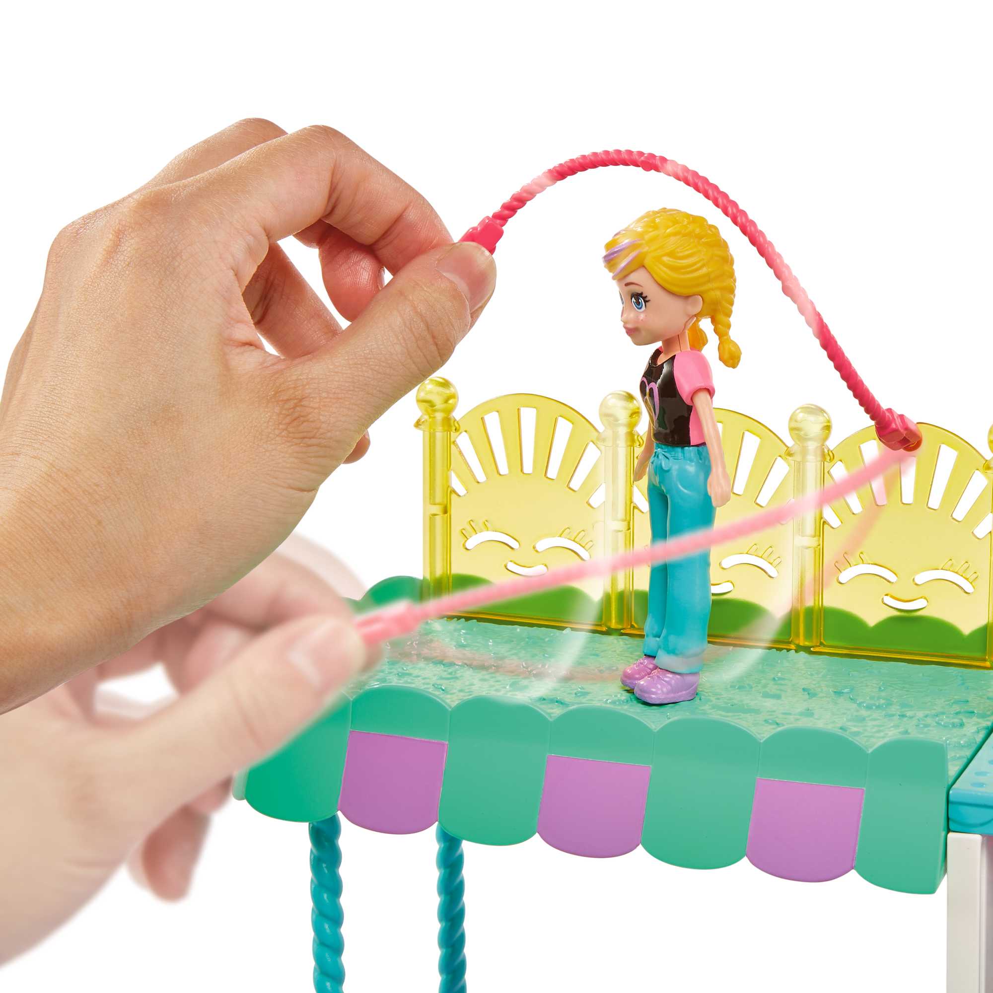 Polly Pocket Playset Shopping Doces Surpresas Mattel - Papelaria Arco Iris