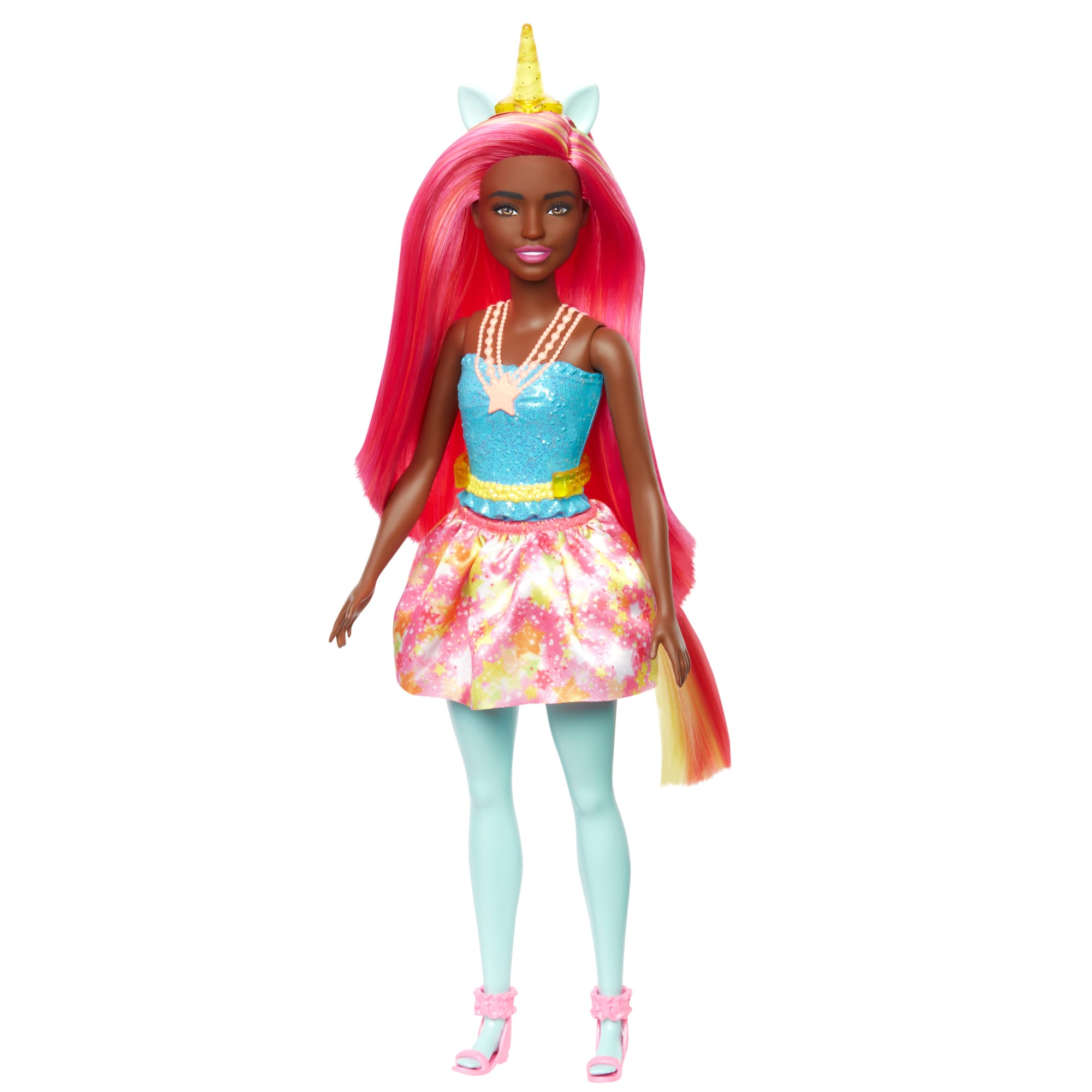 Barbie Dreamtopia Unicorn Doll with Blue and Purple Hair
