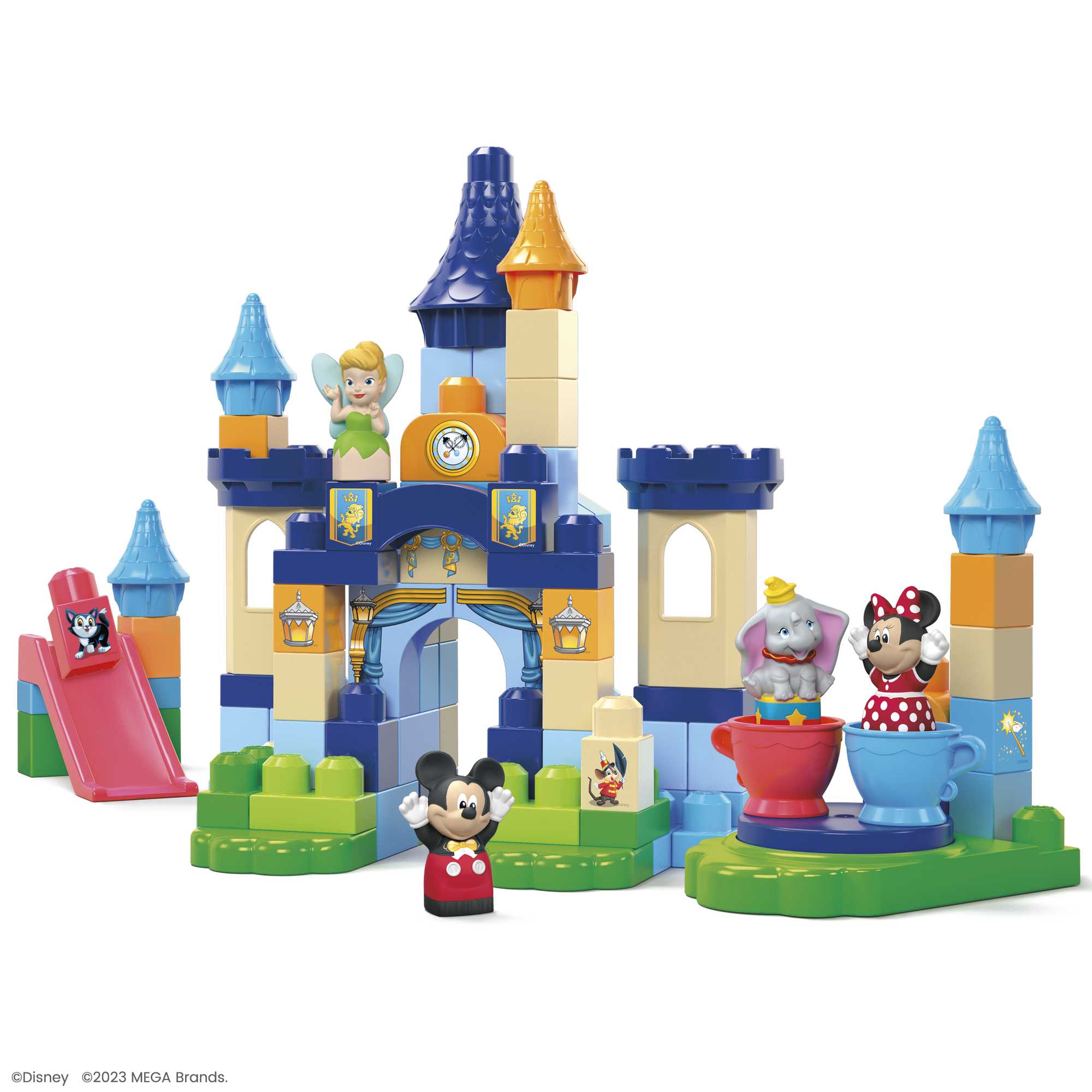 Mega Bloks Disney Jogo de Construção Celebración del Castillo de Disney