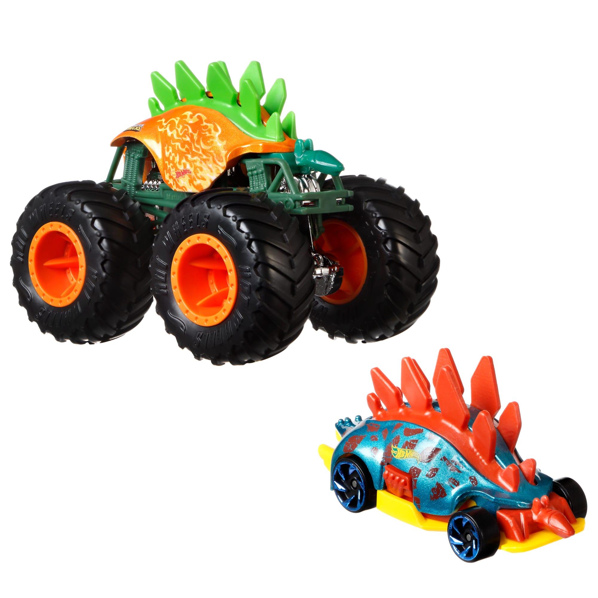 Hot Wheels Monster Trucks Veículo de Brinquedo Motosaurus Die Cast Motosaurus