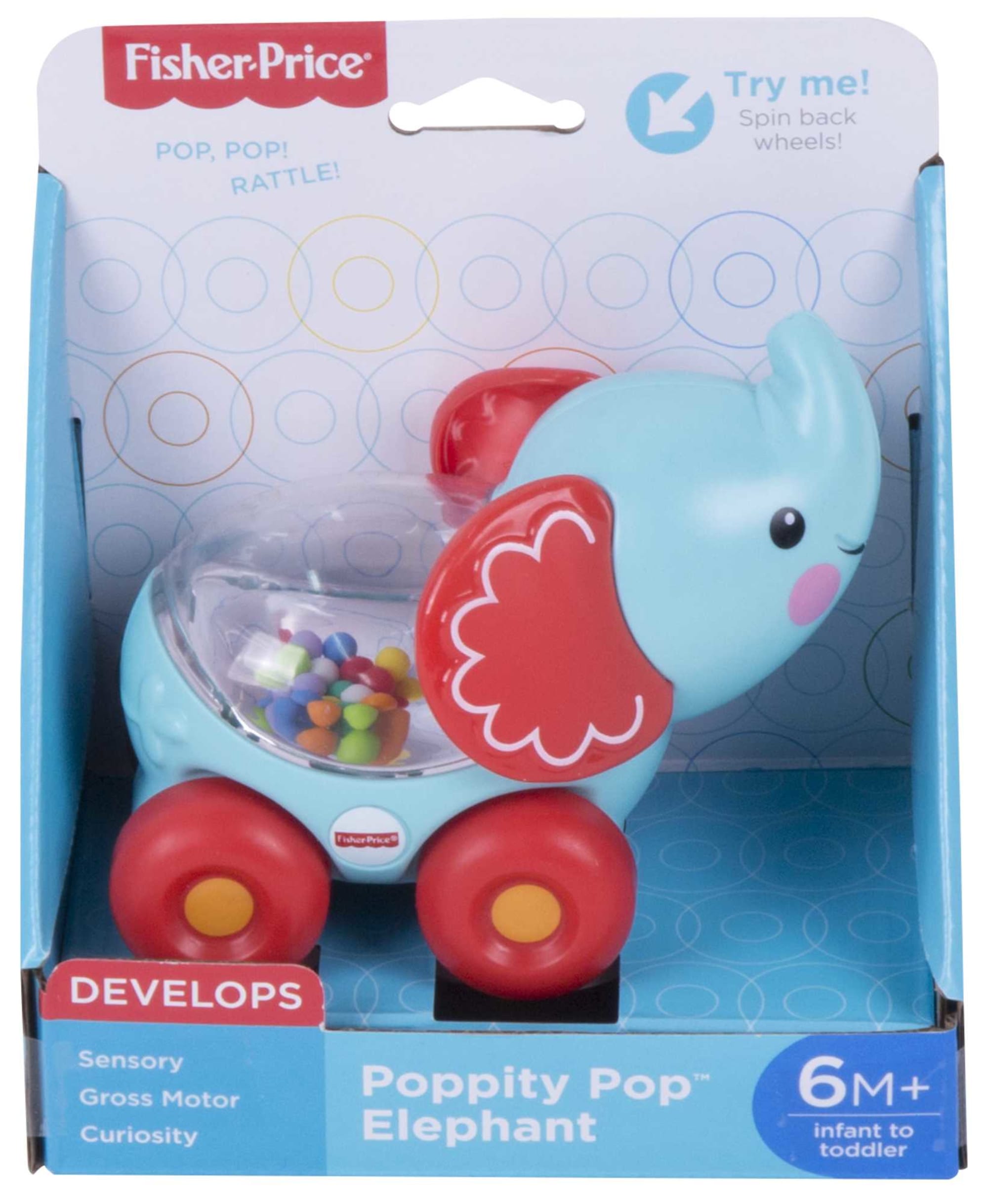 Fisher-Price Juguete para Bebés Elefante Pelotitas Divertidas