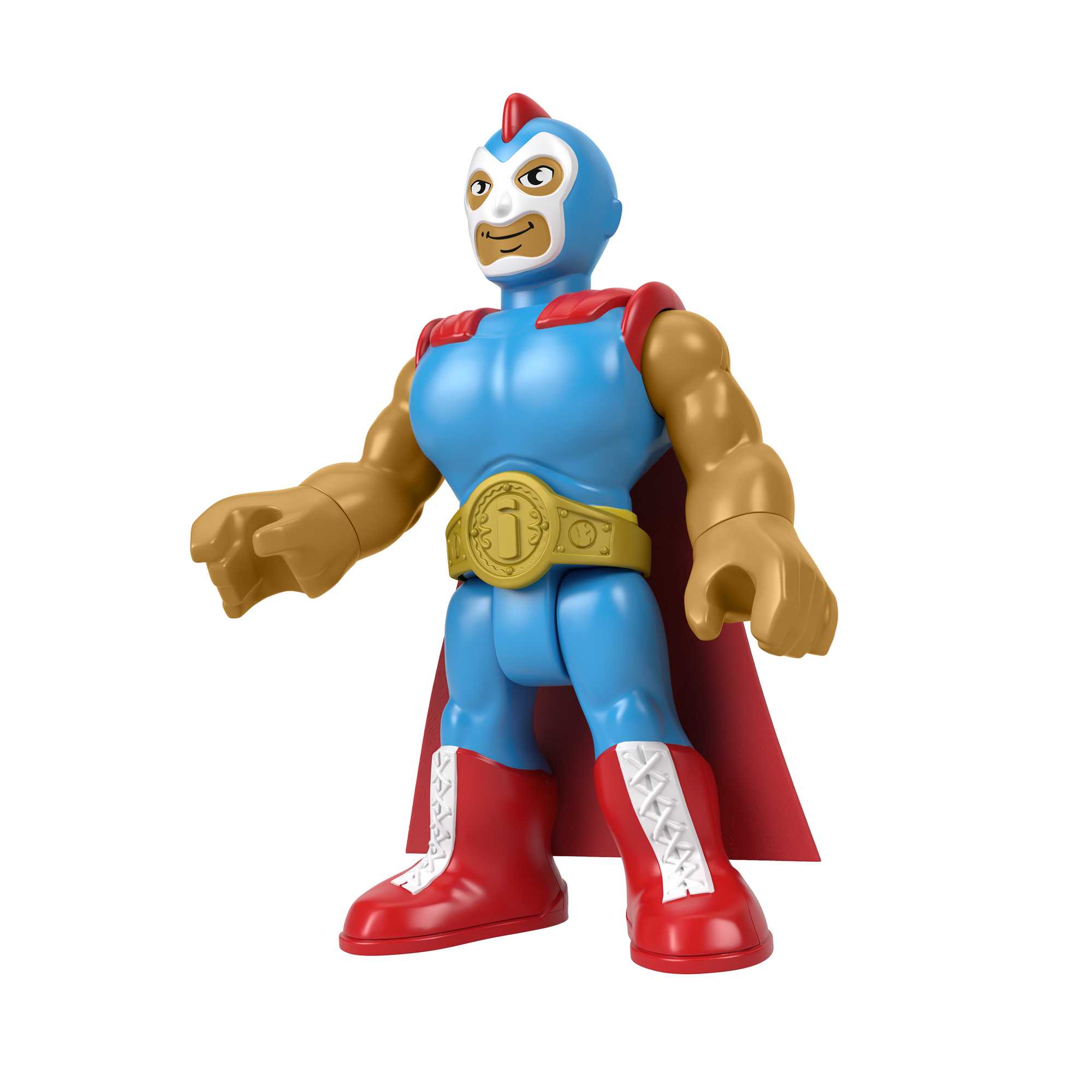 Imaginext Mundo Aventura Figura de Ação Luchador XL 25 cm