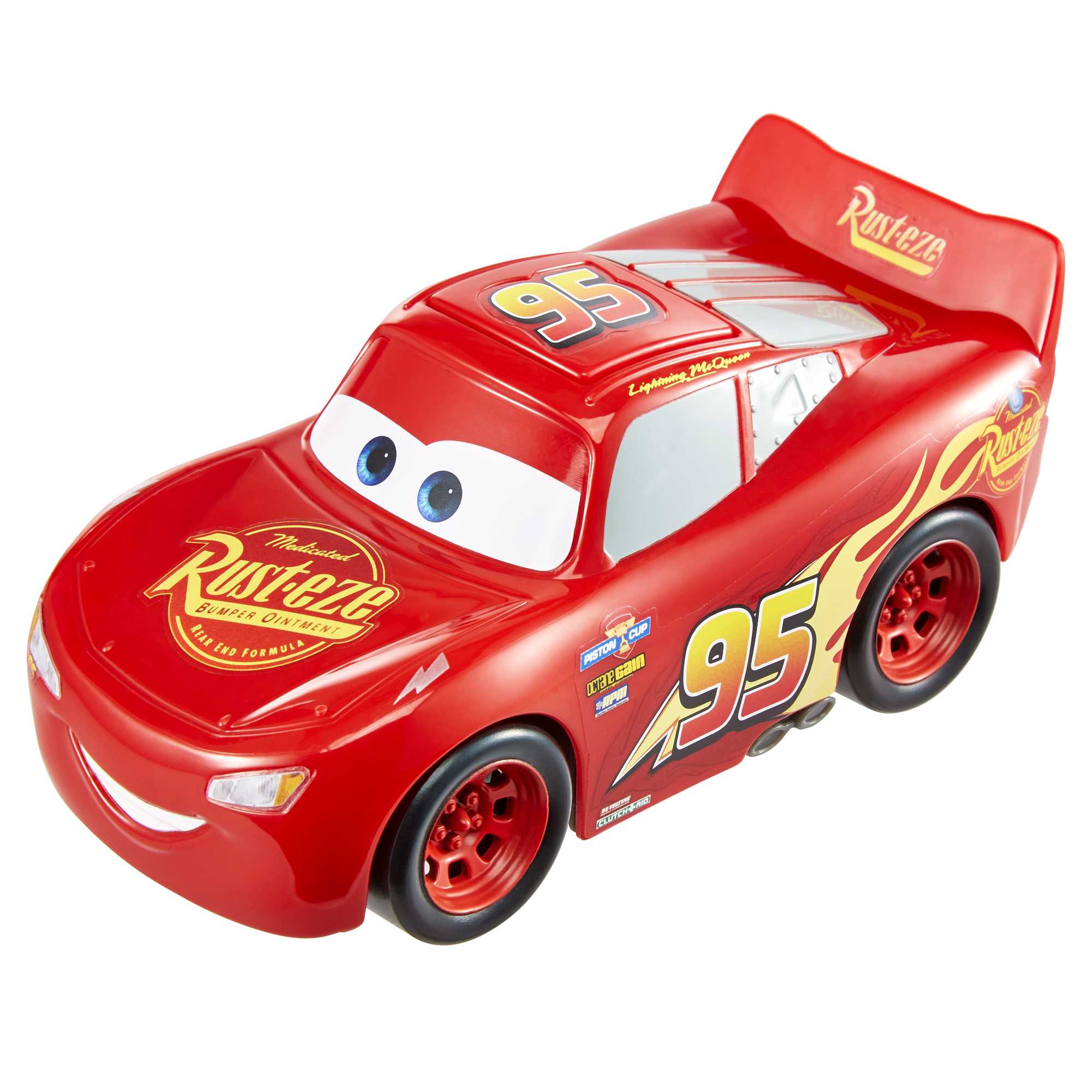 Disney And Pixar Cars Track Talkers Lightning Mcqueen Talking Toy Car, 5.5  Inch Collectible