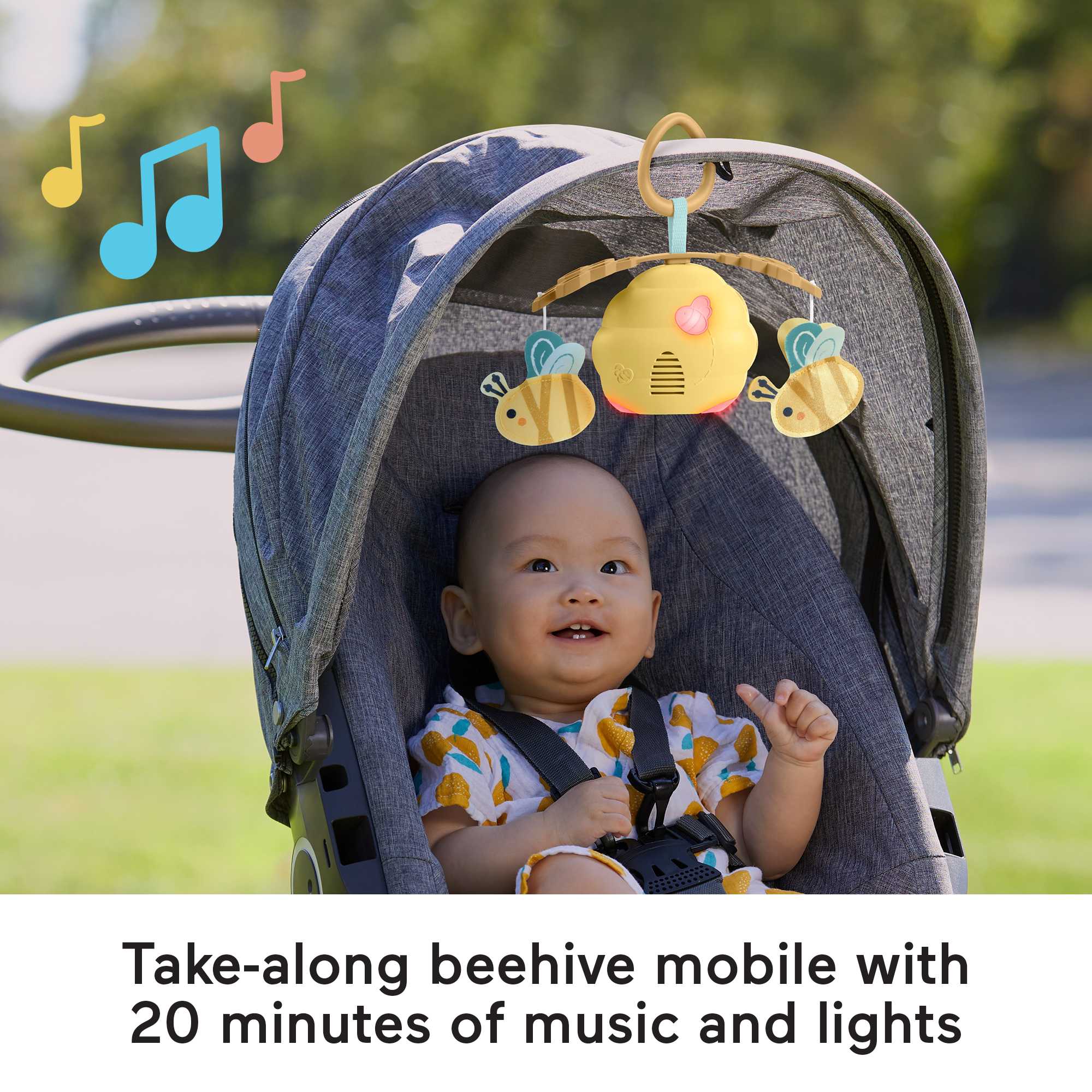 Honey Bee Music & Lights Activity Gym