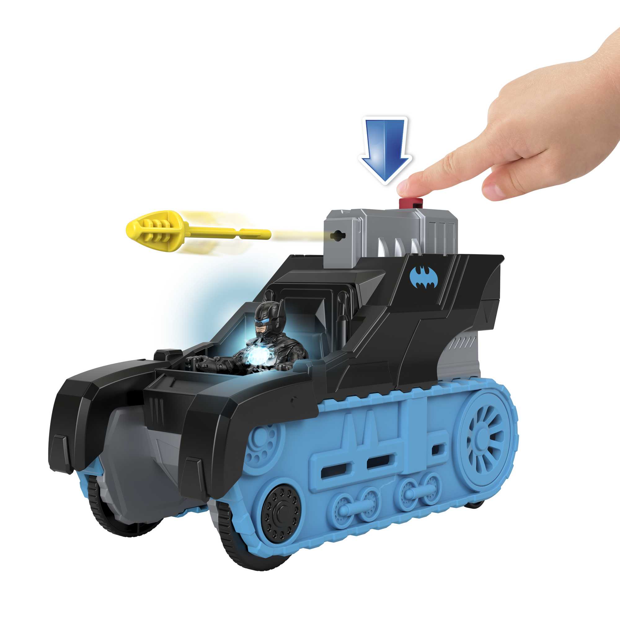 Imaginext DC Super Friends Veículo de Brinquedo O Tanque de Batman
