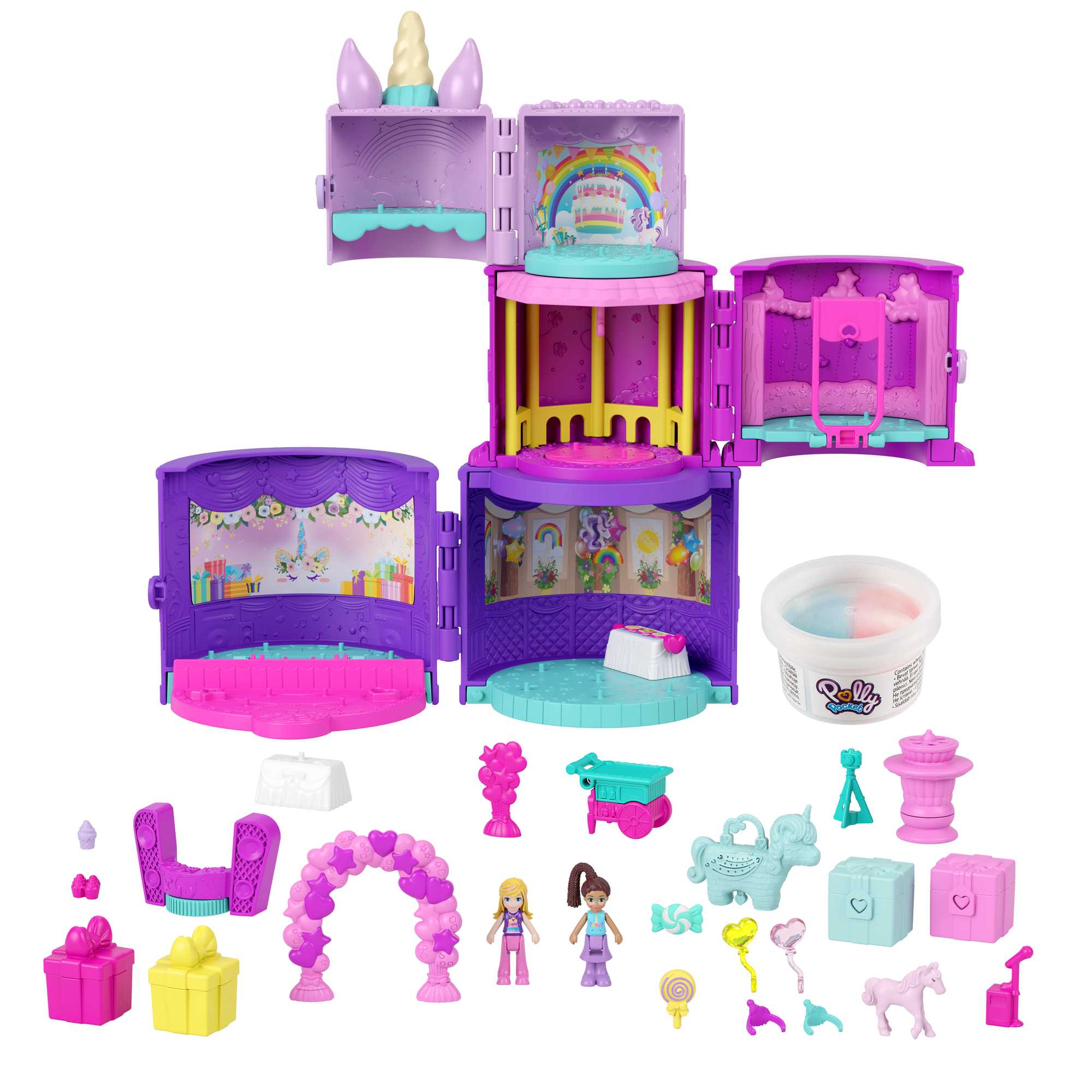Polly, Bolo De Aniversário, Mattel, GYW06 : : Brinquedos e  Jogos