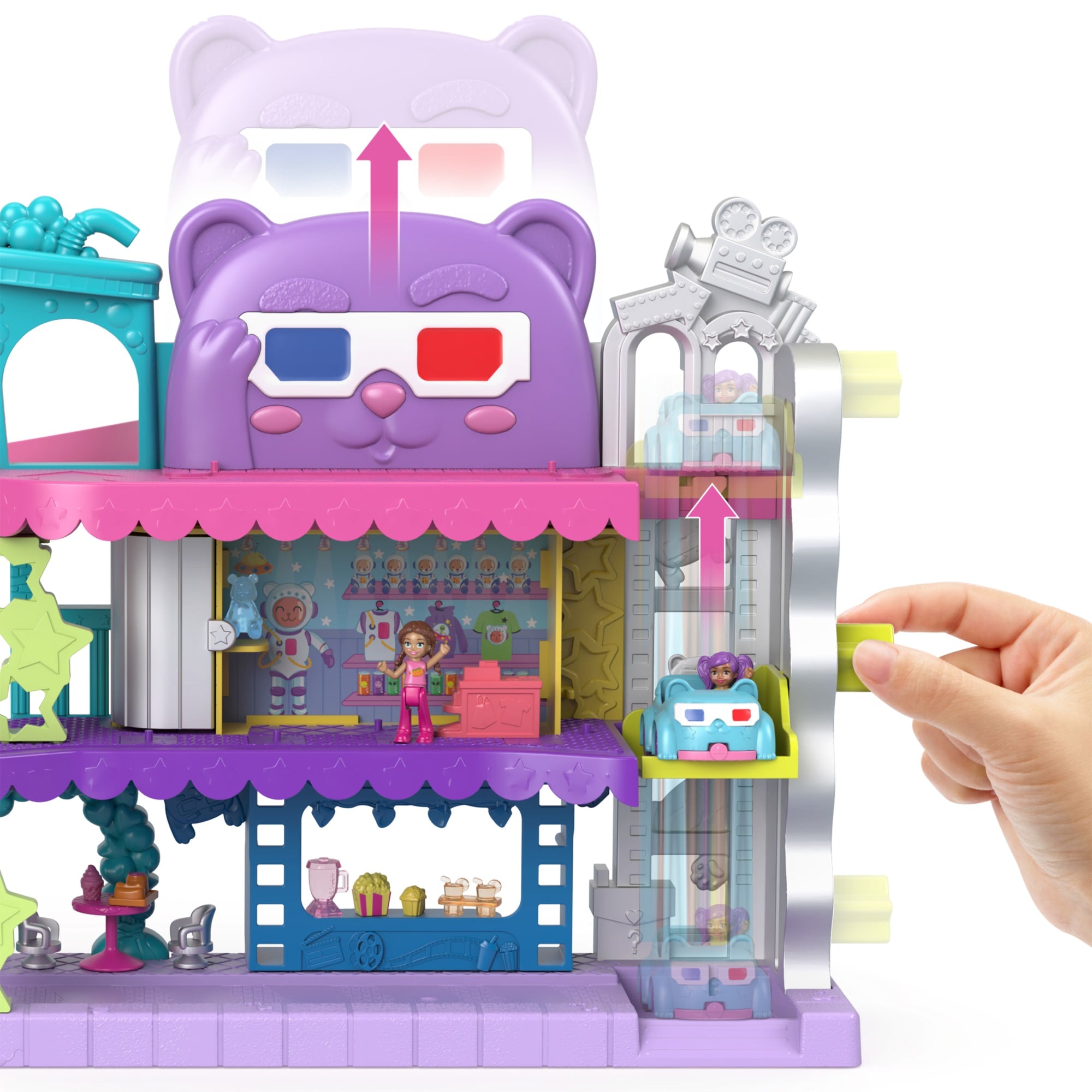 Polly Pocket Pollyville Drive-In Movie theater