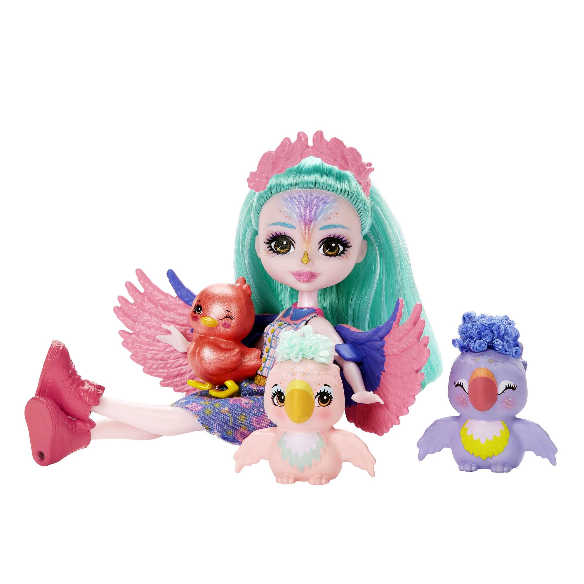 Enchantimals Muñeca Familia Fila Finch