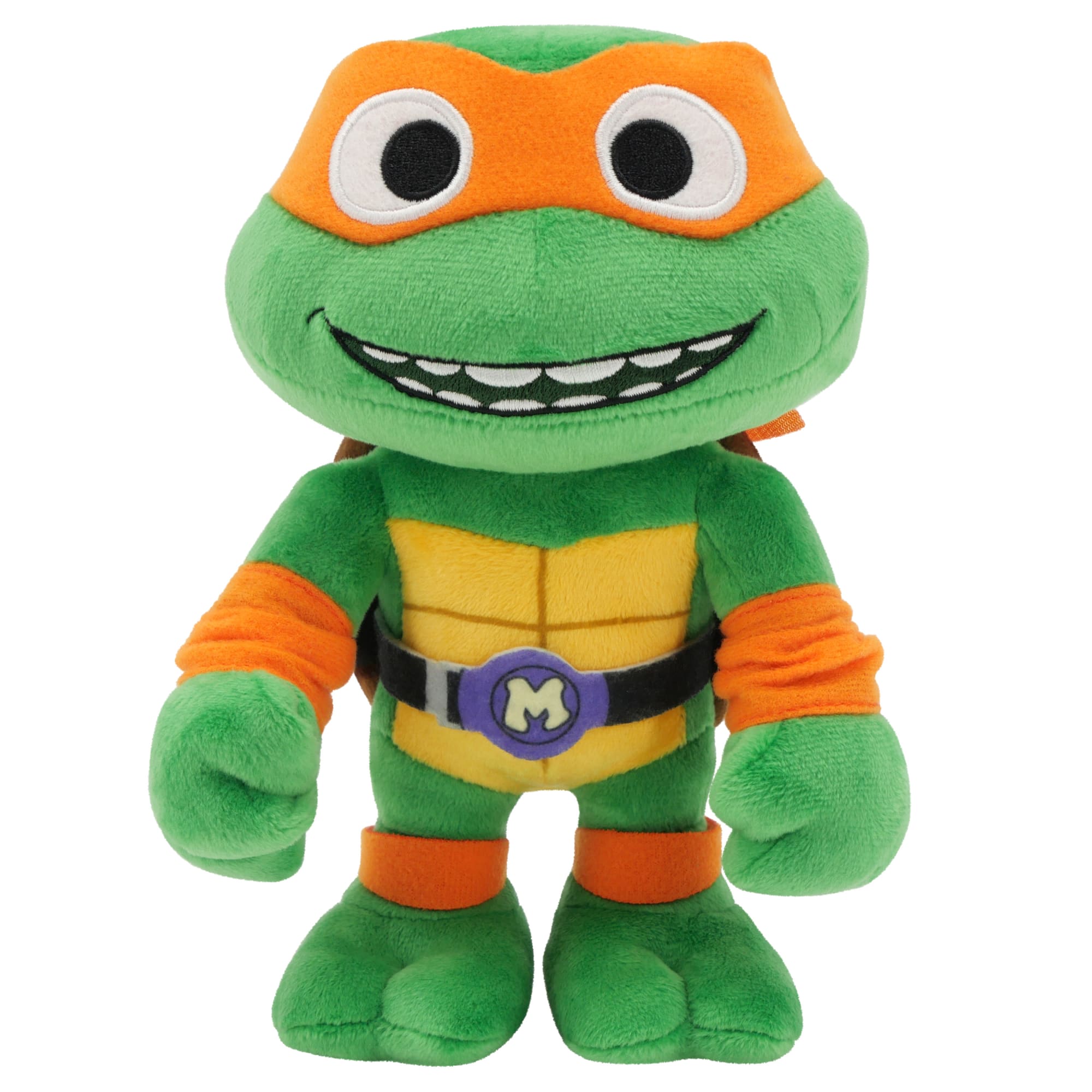 Teenage Mutant Ninja Turtles: Mutant Mayhem Plush Toys Cuutopia, 10 Inch  TMNT Rounded Pillows, Key Movie Characters