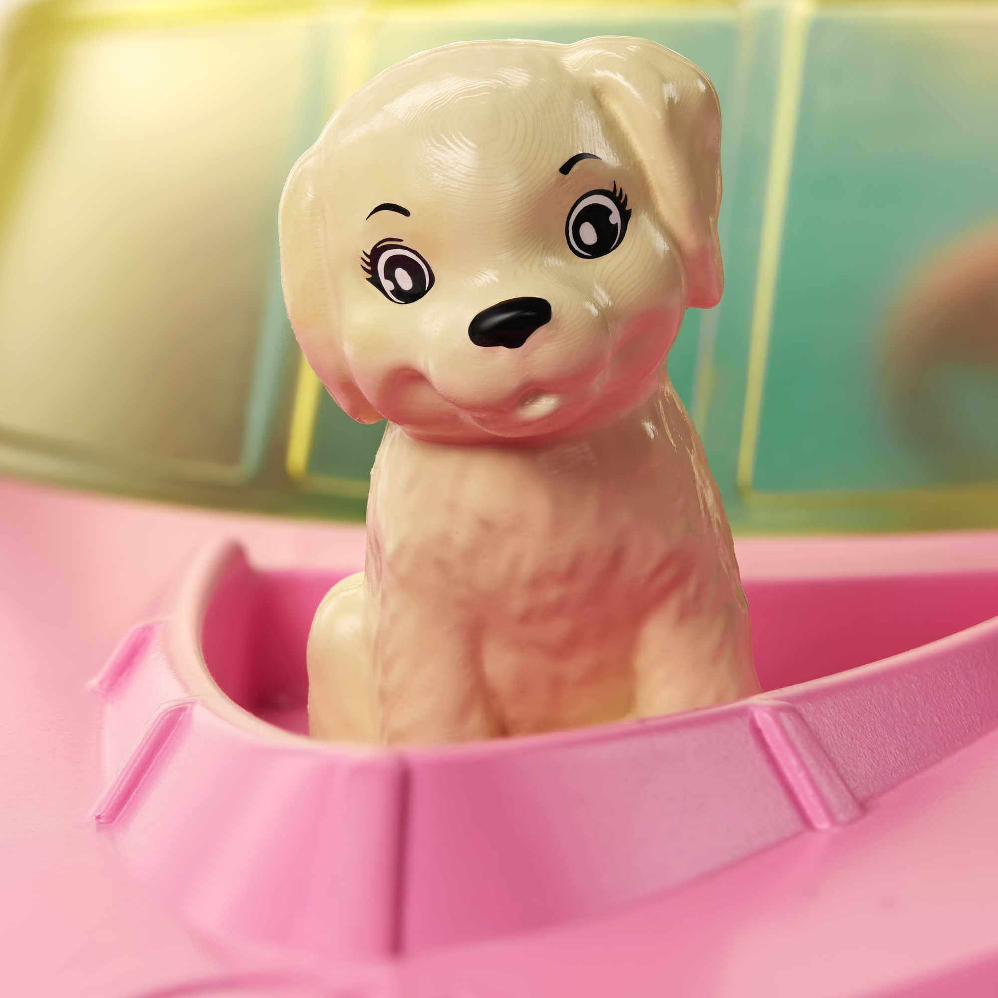Barbie-Hors-Bord de Barbie-3 Poupées Avec Chiot et Accessoires