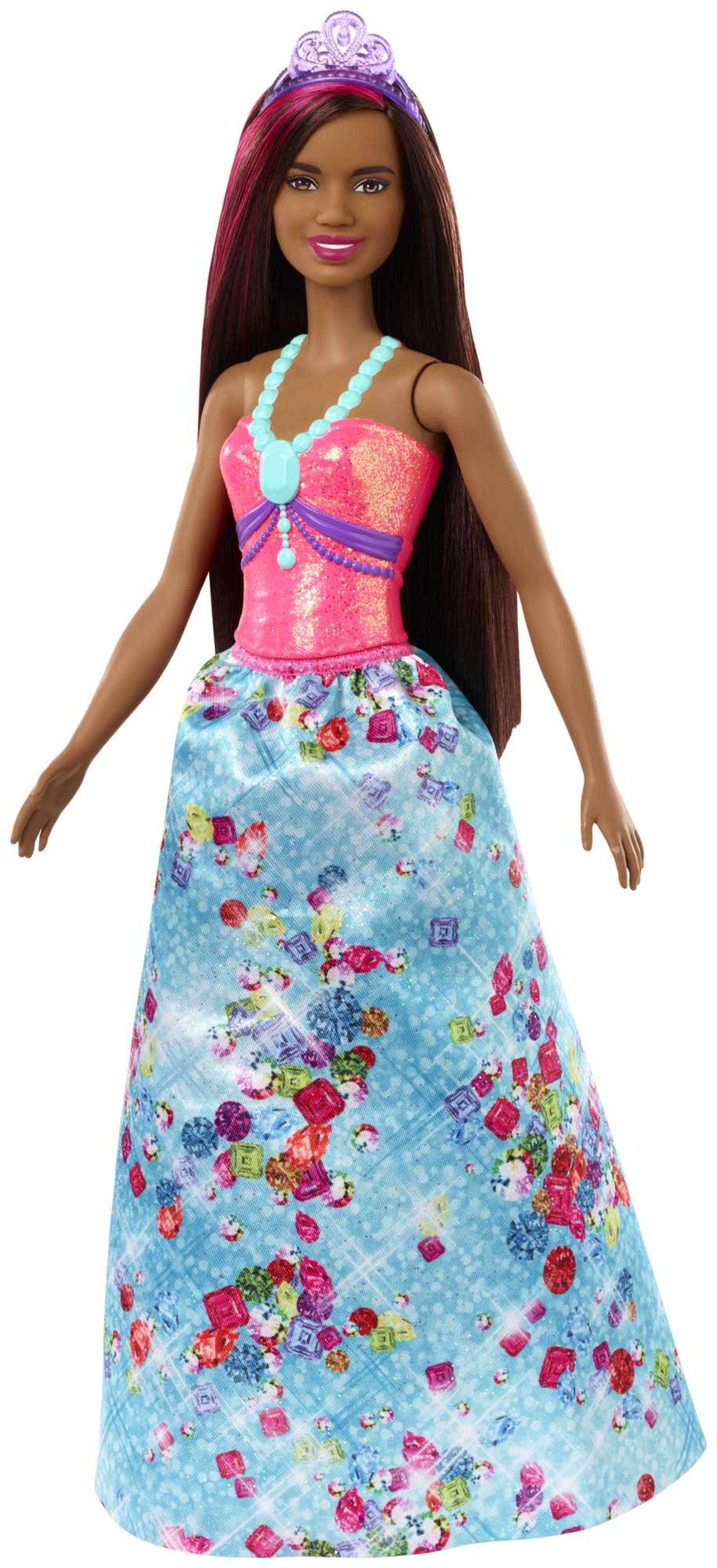 Barbie Dreamtopia Muñeca Real Corona Morada