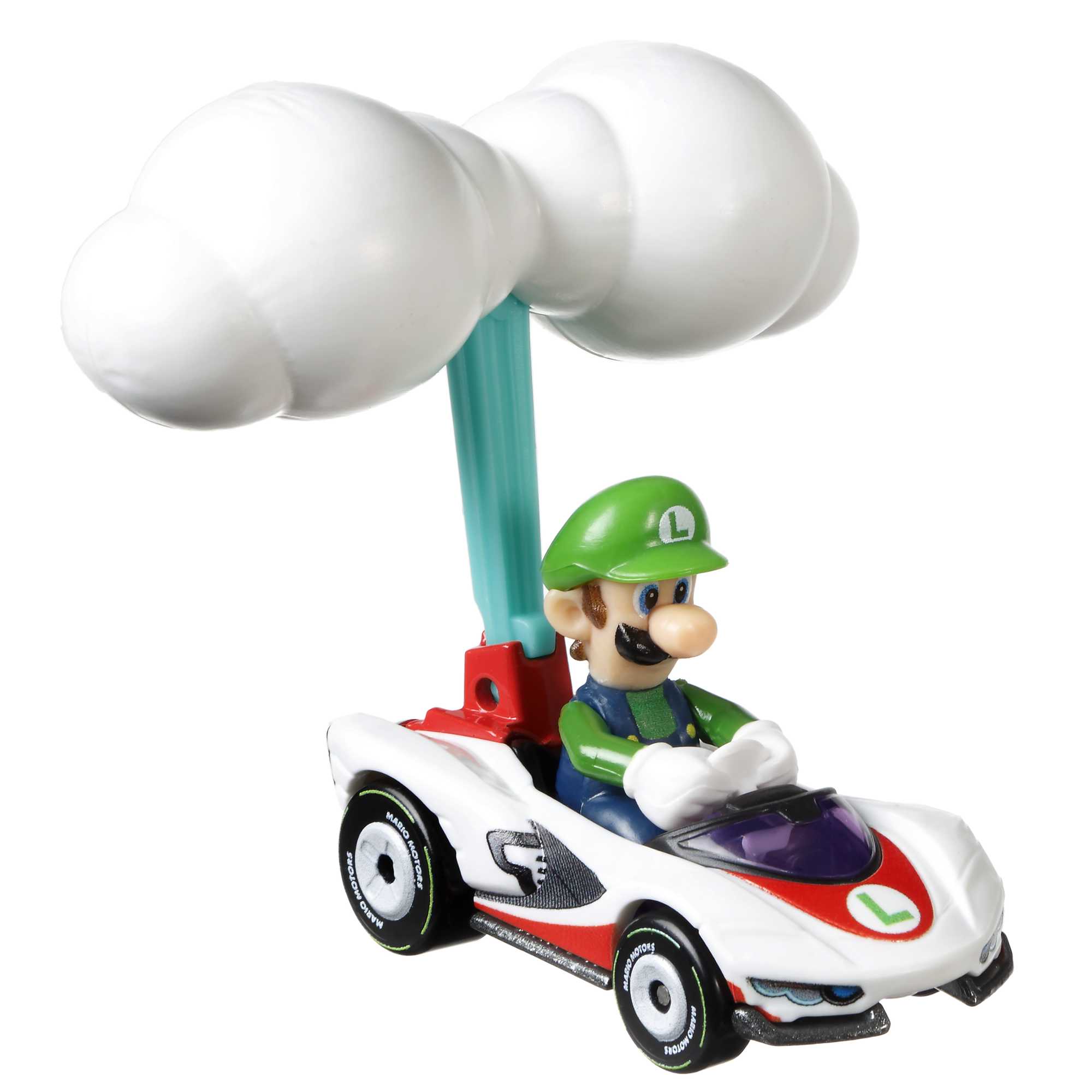 DieCast Hotwheels Mario Kart Luigi Circuit Special