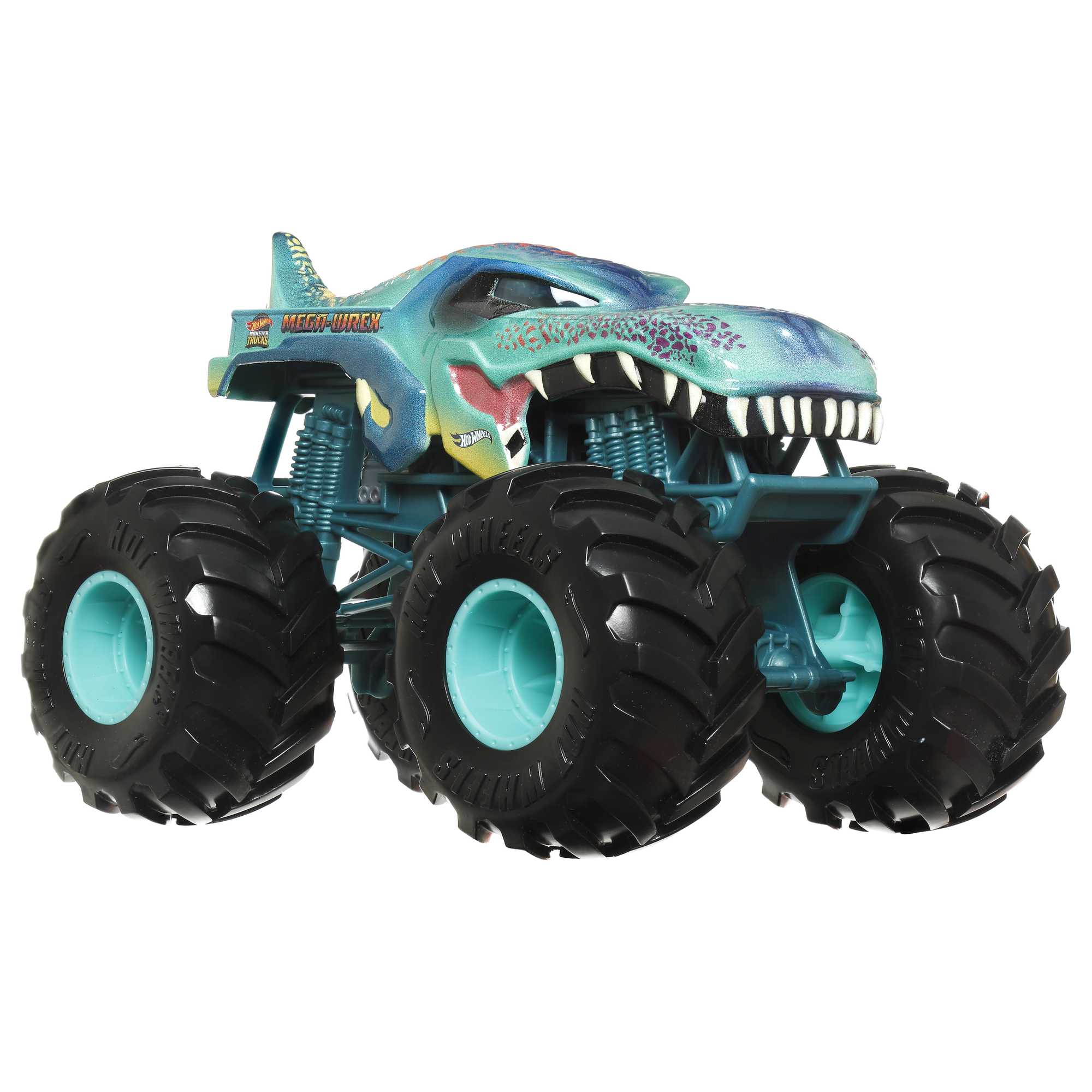 Hot Wheels Monster Trucks Vehículo de Juguete Mega-Wrex Escala 1:24