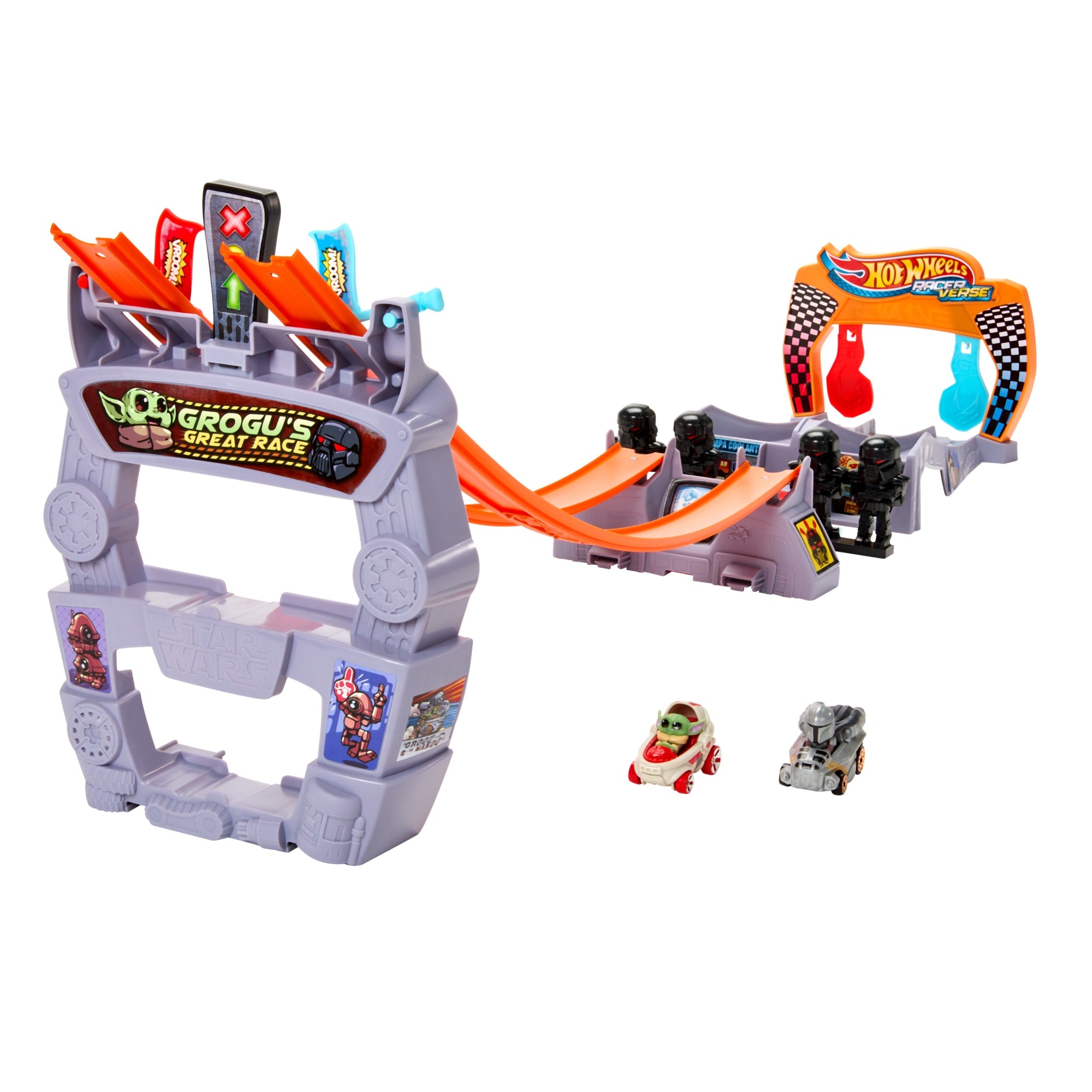 Hot Wheels Racerverse Grande Course de Grogu Coffret Star Wars