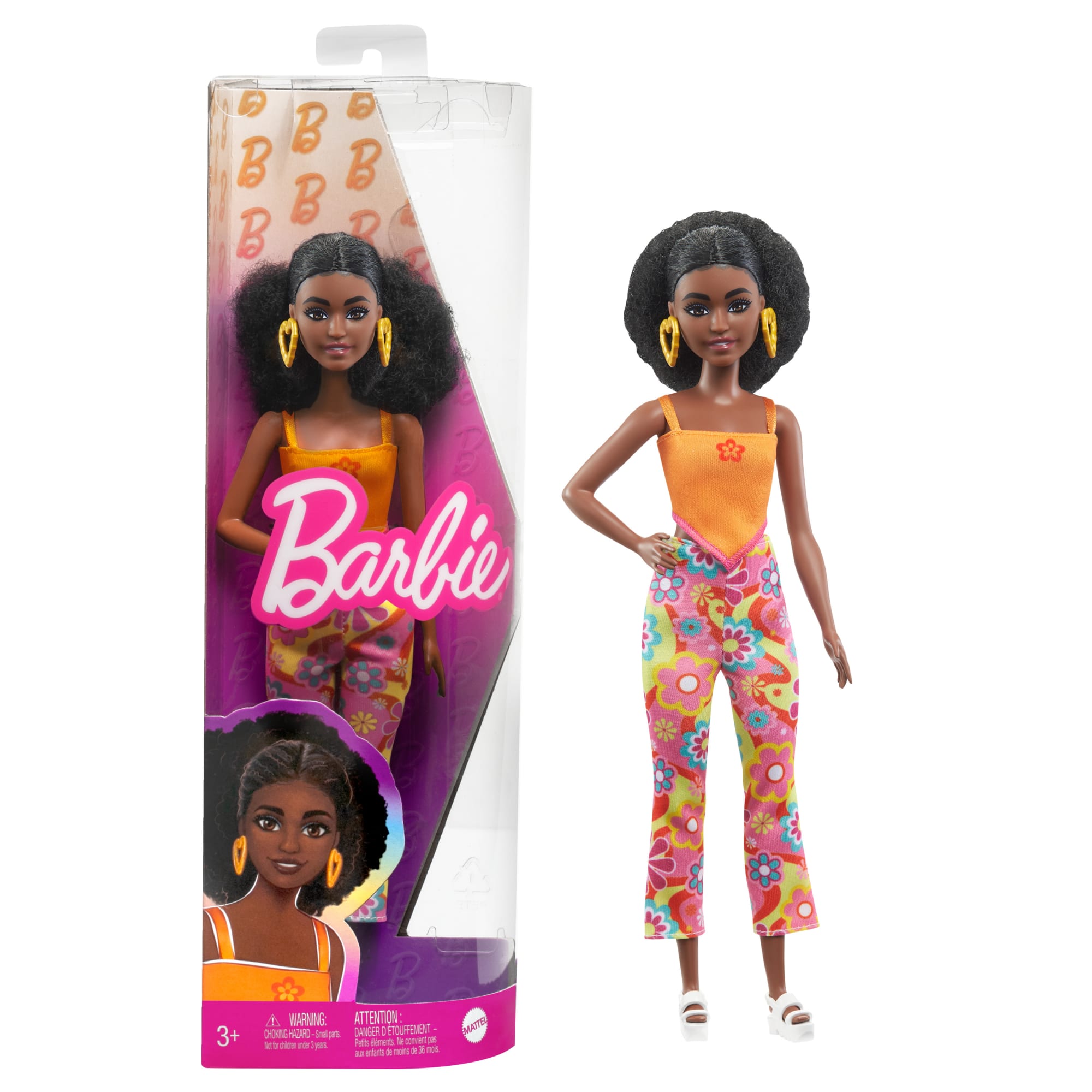 Luchtvaart schoolbord Belastingen Barbie Fashionistas Petite Doll | Black Hair | MATTEL