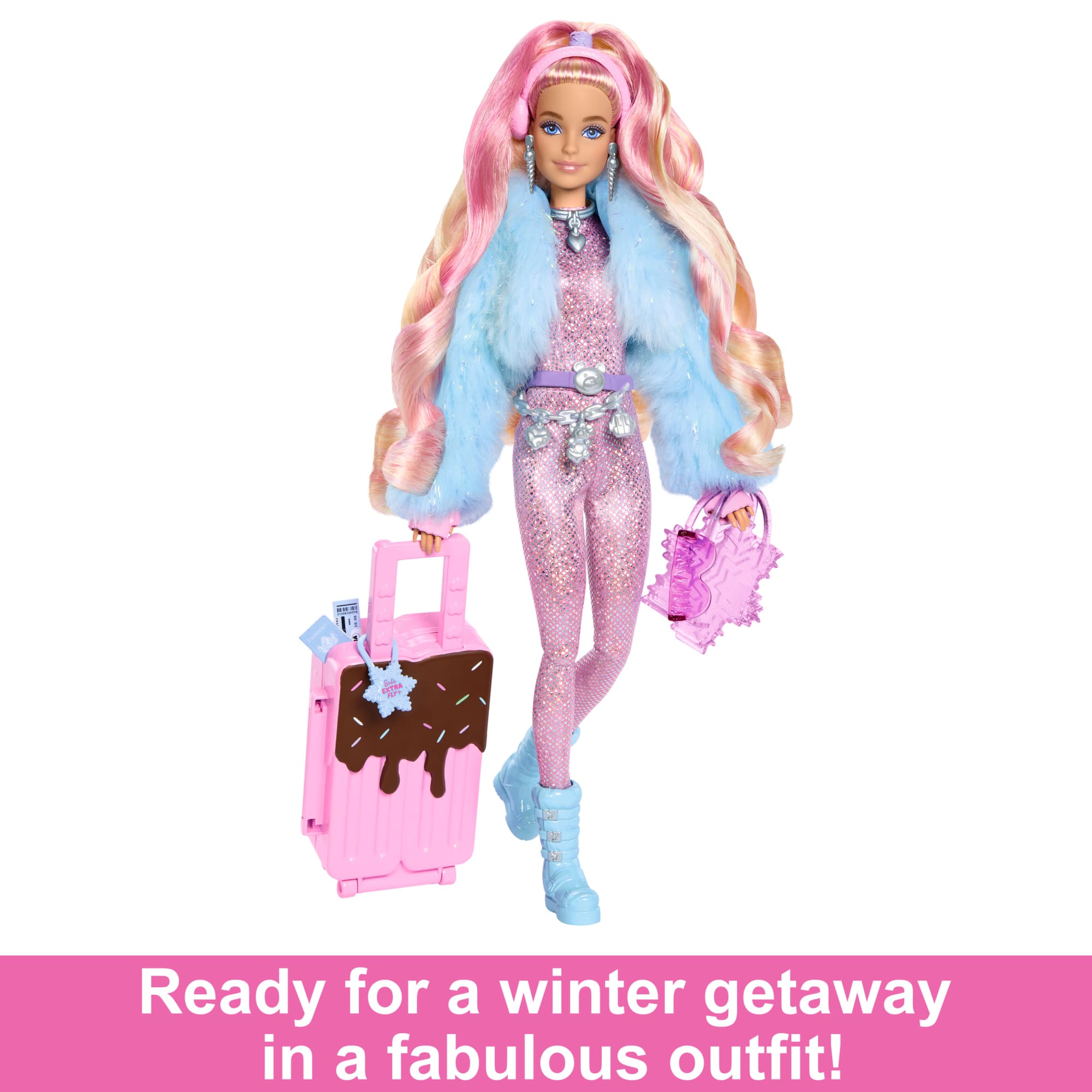 Barbie Doll with Winter Look | Barbie Extra Fly | MATTEL