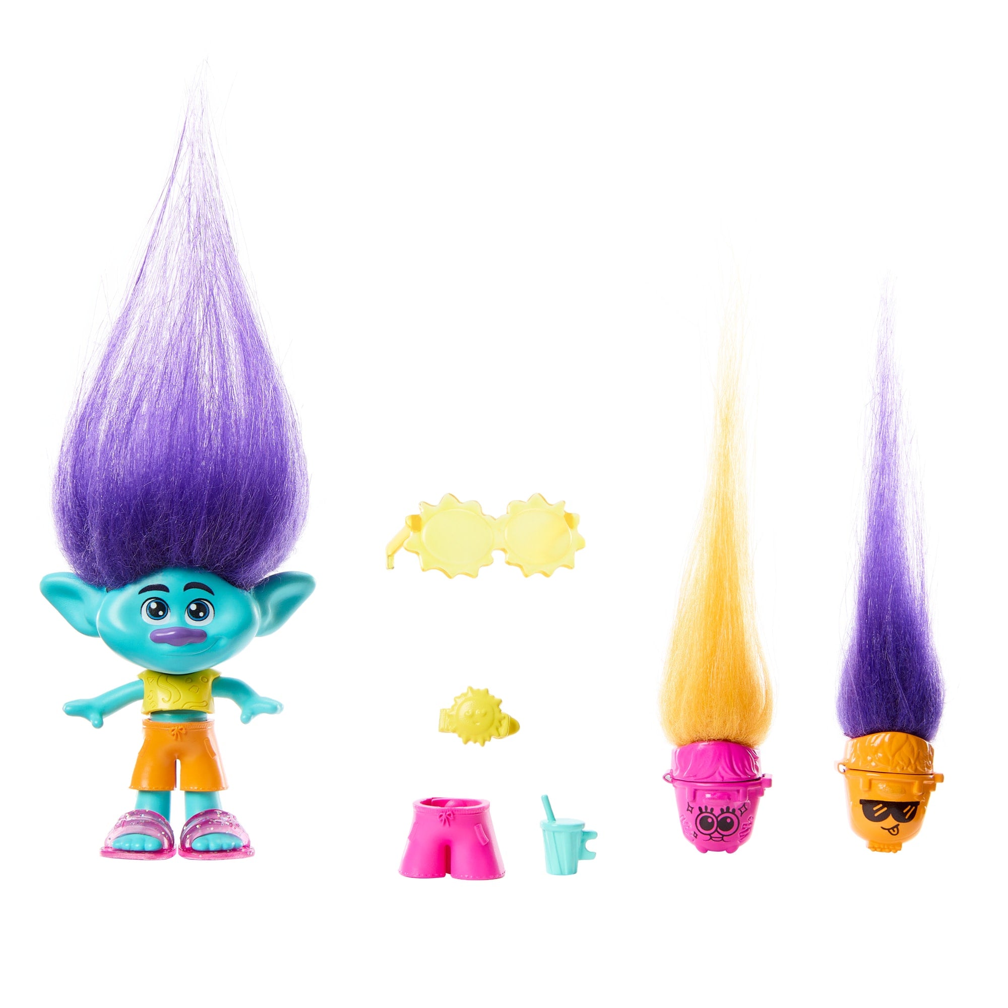 Dreamworks Trolls Band Together Petite Poupée Hair Pops– Branche