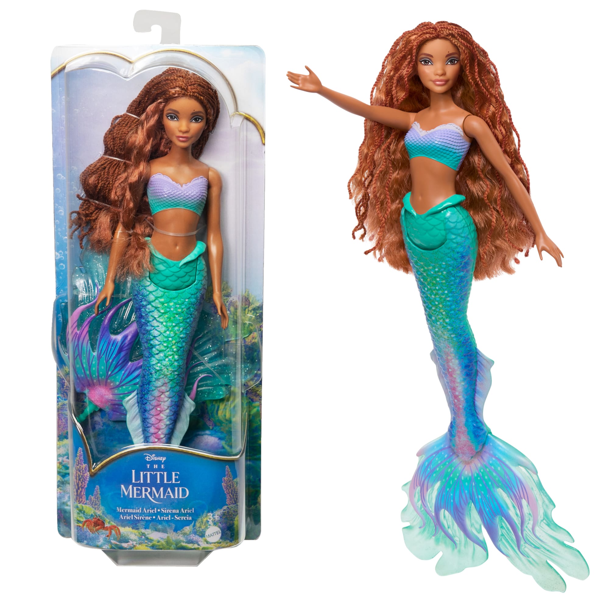 begå endelse tyfon Disney The Little Mermaid Ariel Mermaid Doll | MATTEL
