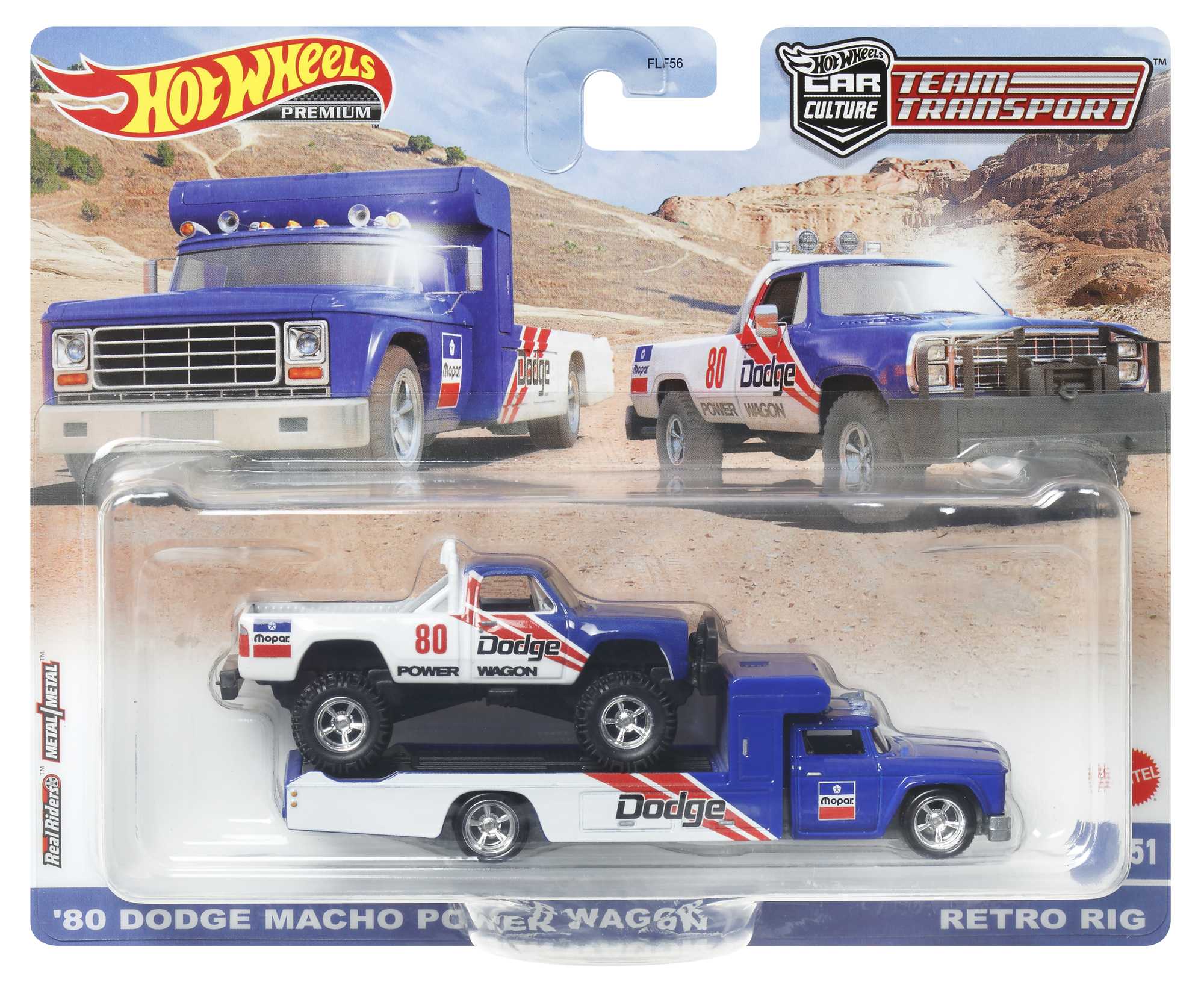 Hot Wheels Collector Veículo de Brinquedo Transportador Retro Rig