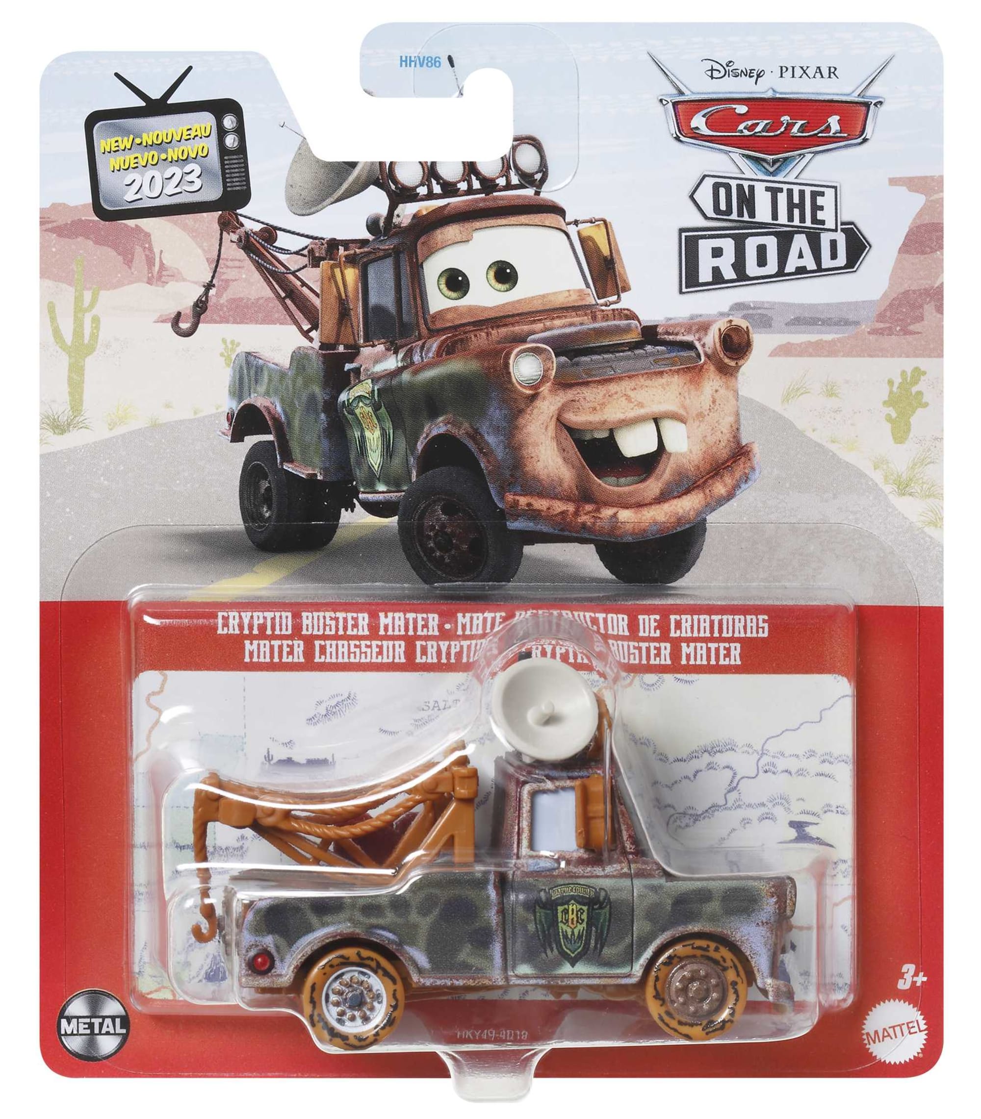 Cars de Disney y Pixar Vehículo de Juguete Mate Cazador