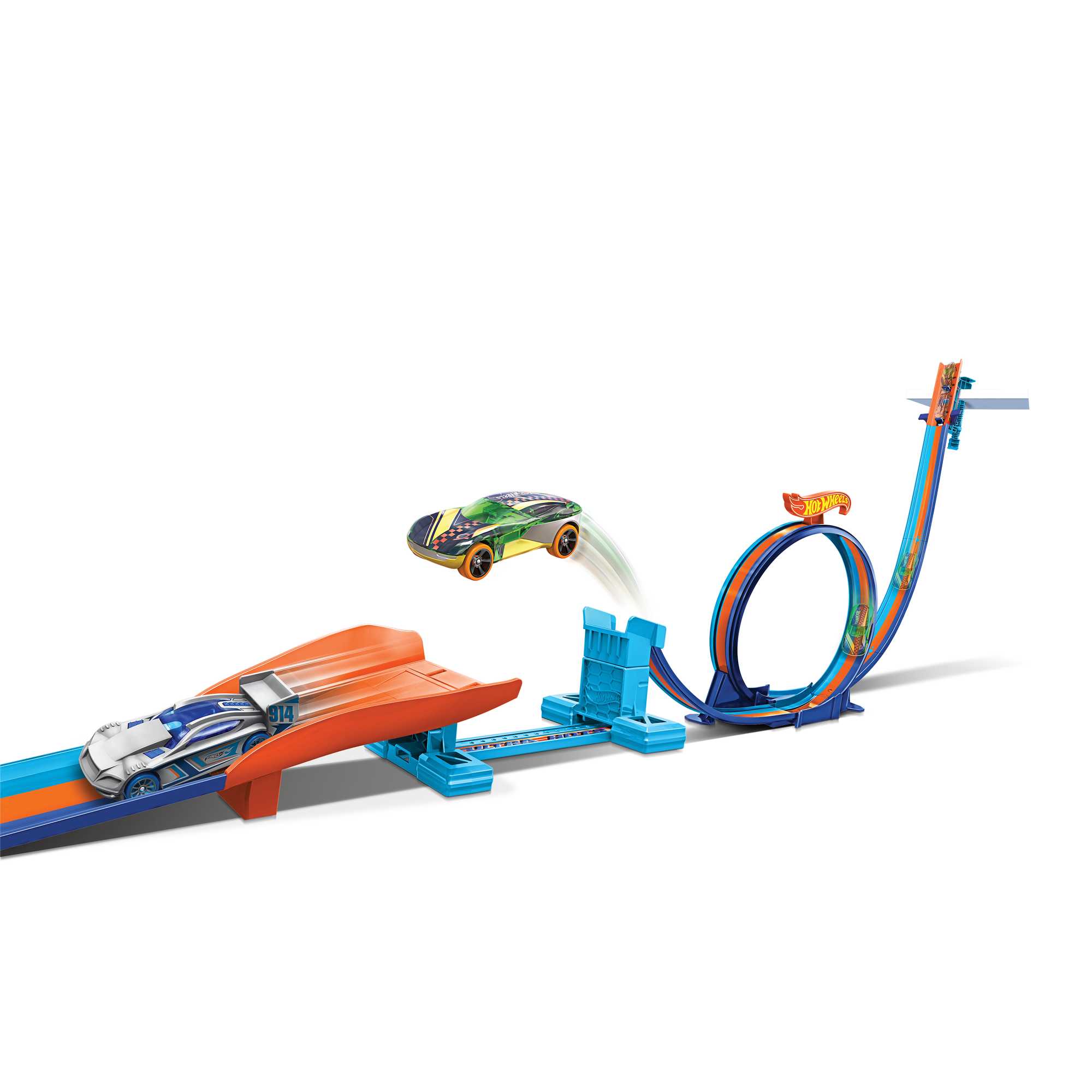 Hot Wheels Track Set, HW Ultra Hots Drop Shot Set